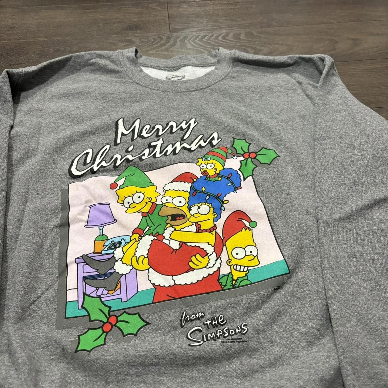 The Simpsons the simpsons merry Christmas crewneck sweatshirt M Size US M / EU 48-50 / 2 - 1 Thumbnail