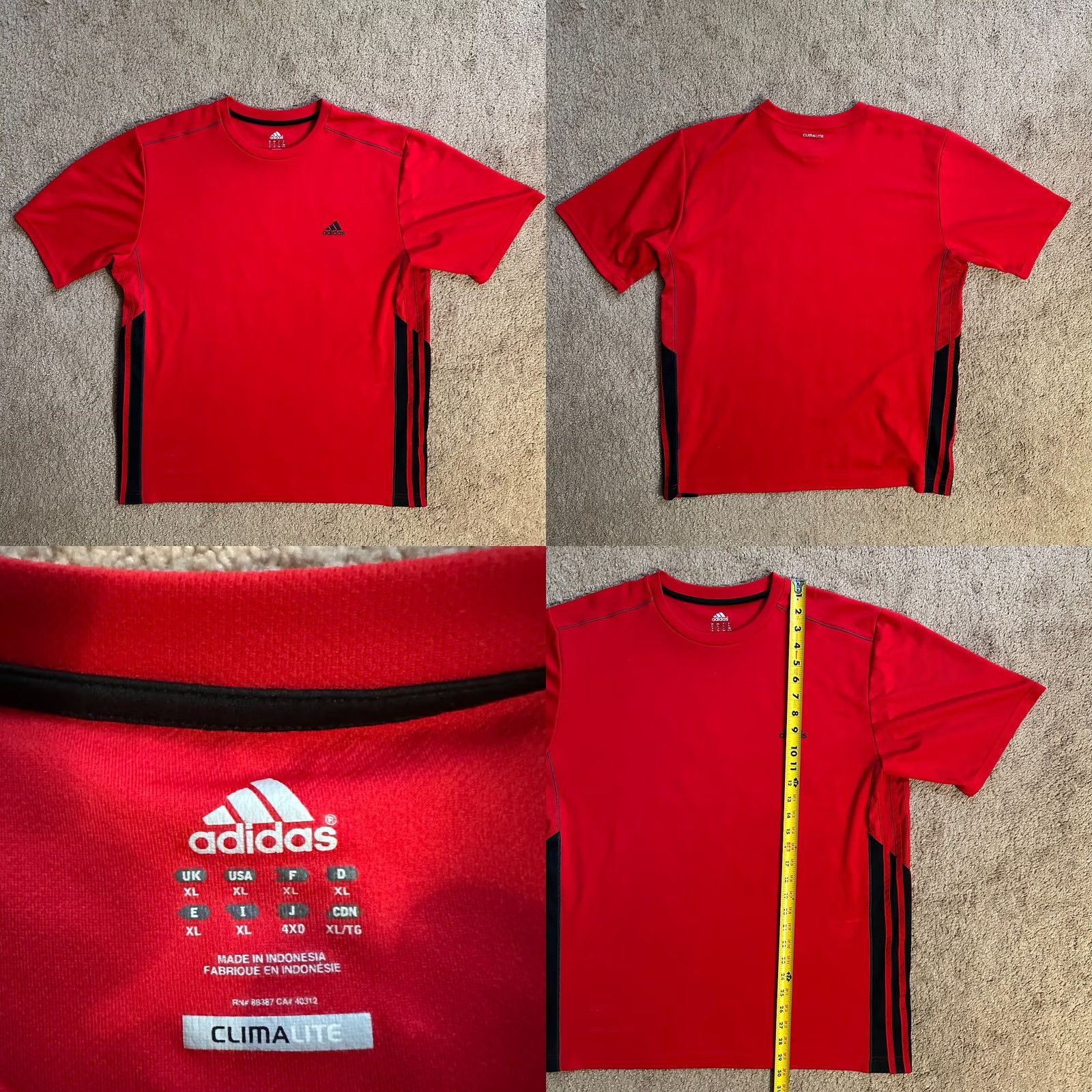Nike Nike Adidas Shirts Mens XL Lot of 5 Tee Crewneck Long Sleeve Athletic Size US XL / EU 56 / 4 - 9 Thumbnail