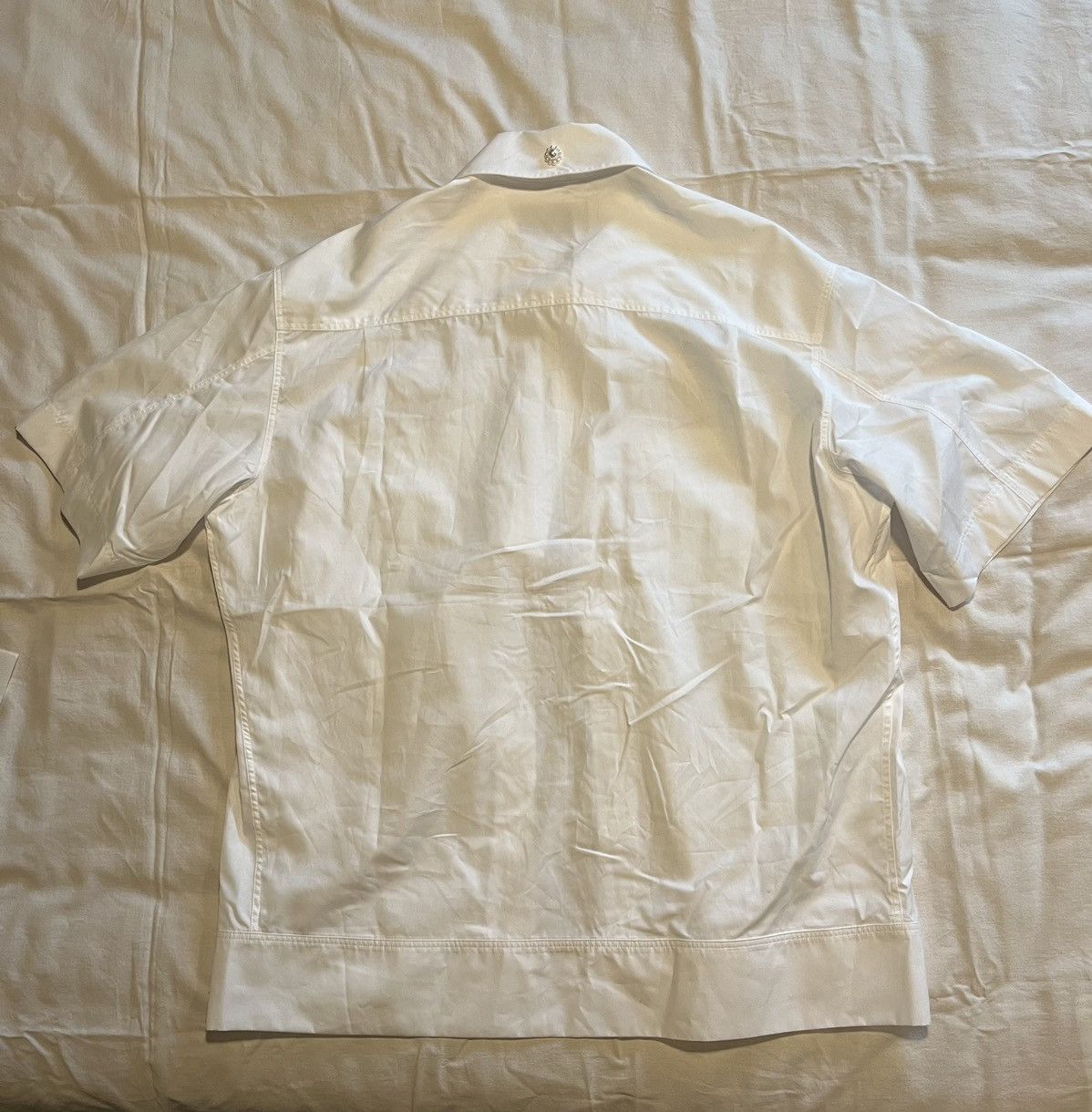 Simone Rocha Simone Rocha white short-sleeves pearls details shirt. Size US S / EU 44-46 / 1 - 8 Thumbnail