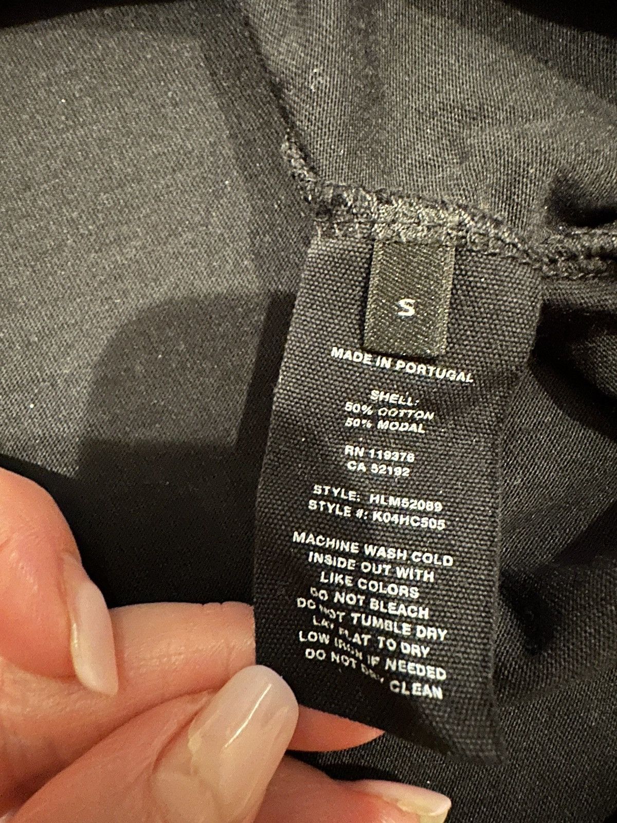 Helmut Lang Helmut Lang Men's Long Sleeve T-Shirt Size Small Size US S / EU 44-46 / 1 - 5 Thumbnail