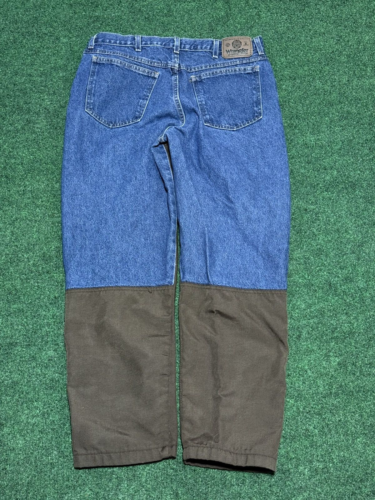 Wrangler Vintage Wrangler Brush Guard Double Front Jeans Size US 36 / EU 52 - 2 Thumbnail
