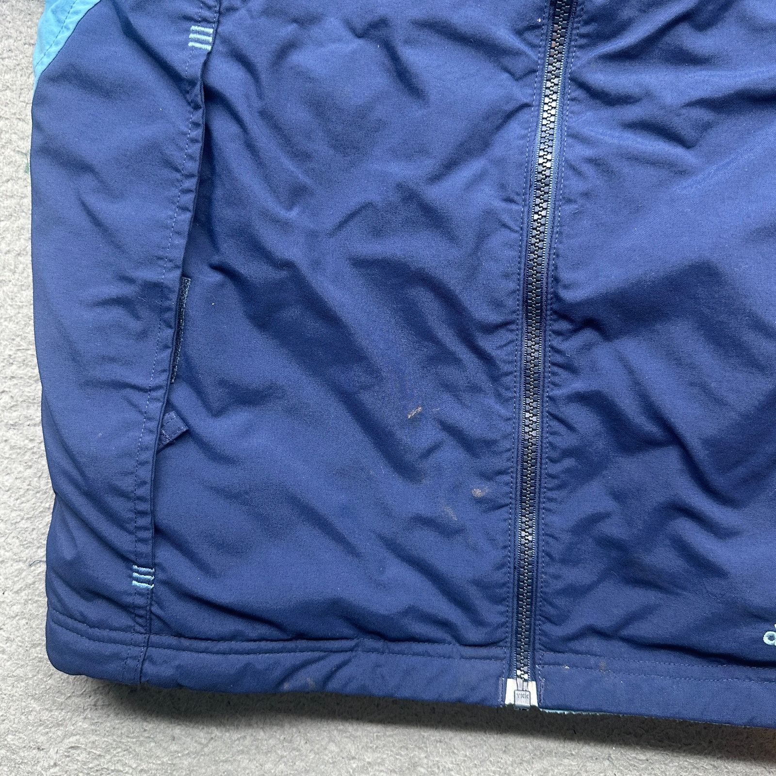 Adidas Vintage Adidas Fleece Reversible Hooded Jacket Womens Medium Size M / US 6-8 / IT 42-44 - 13 Thumbnail