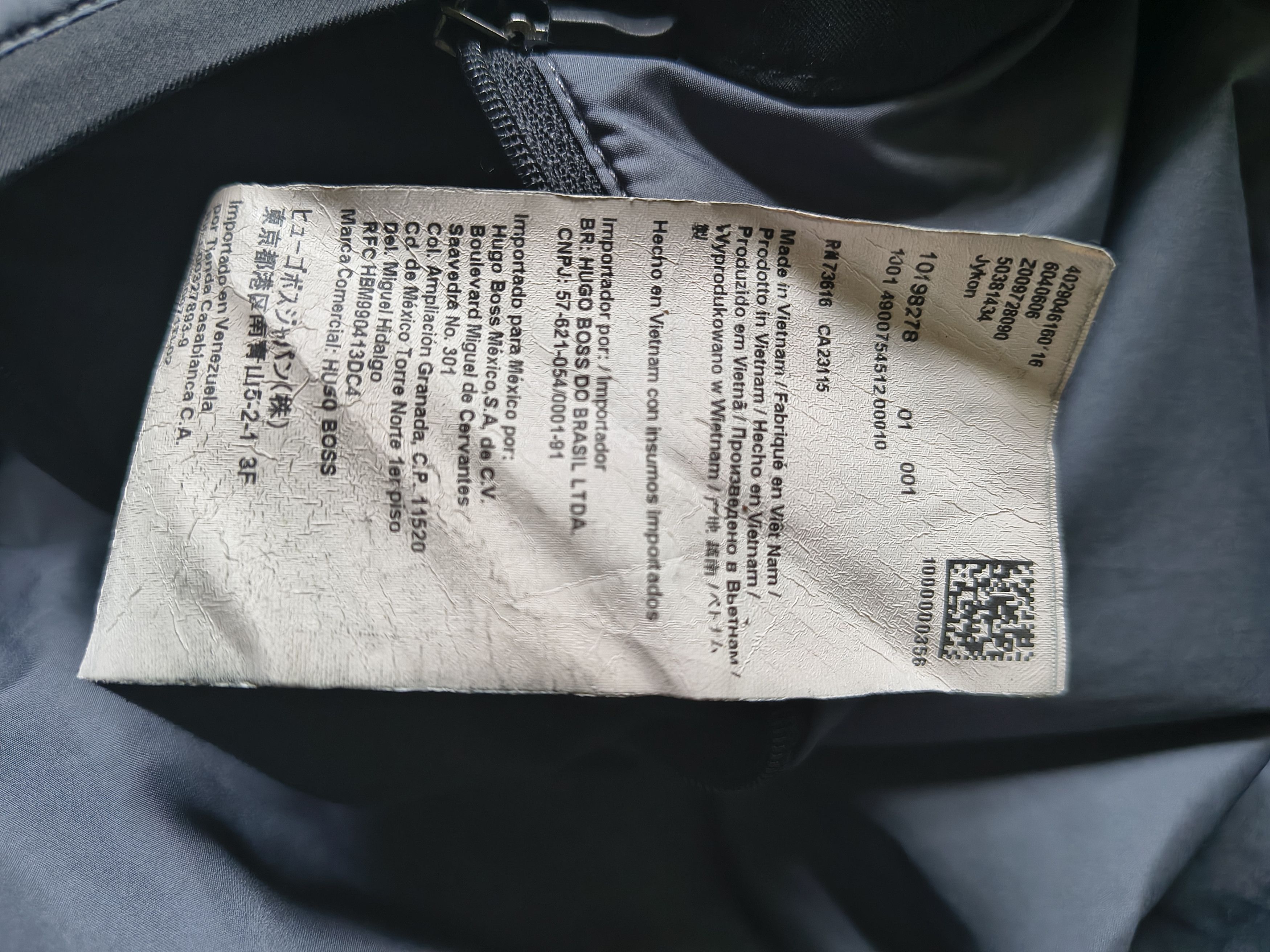 Hugo Boss HUGO BOSS Green Label Primaloft Insulated Field Jacket -Grey Size US L / EU 52-54 / 3 - 10 Thumbnail
