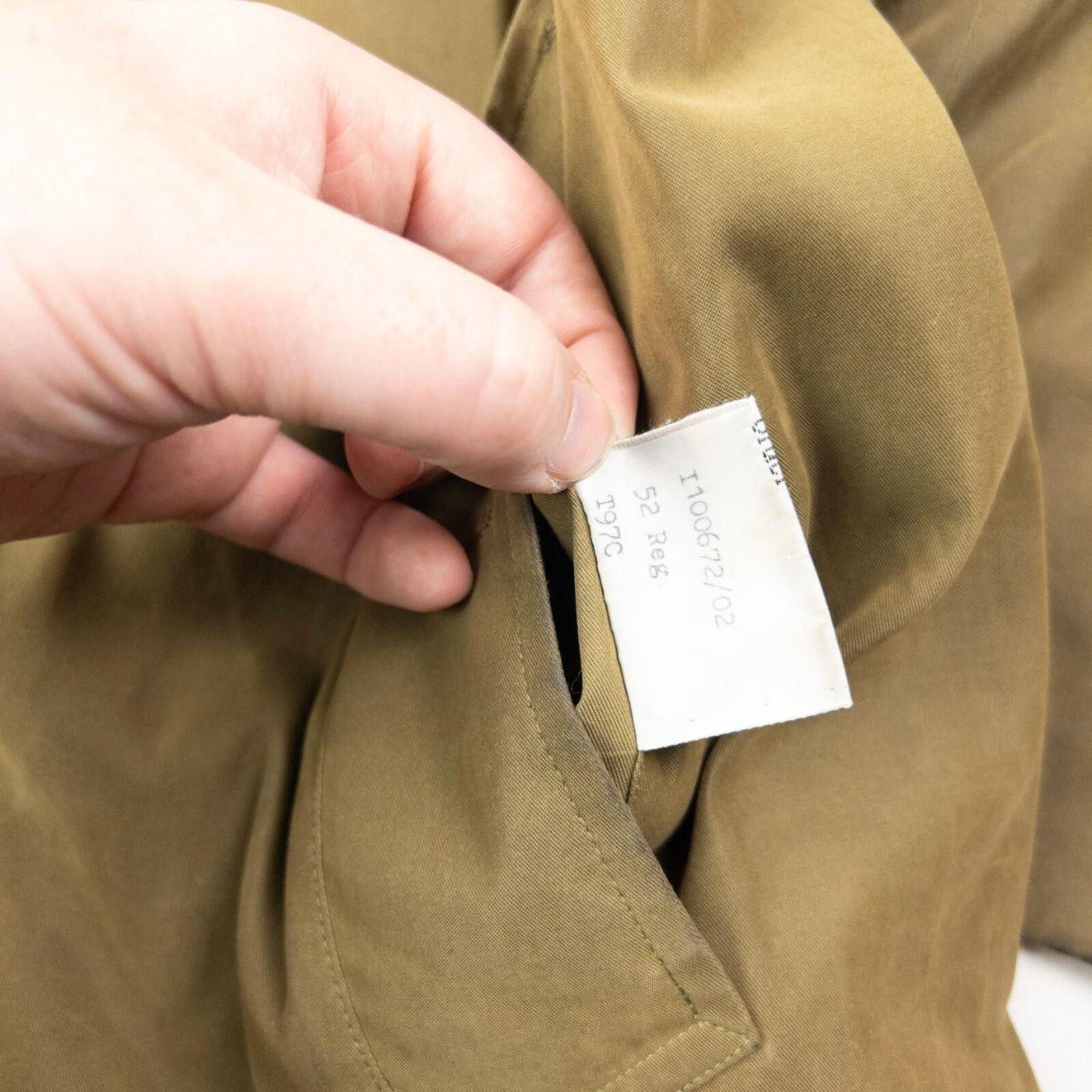 Burberry Vintage 80s Burberry Davide Cenci Trench Jacket Size XL Size US XL / EU 56 / 4 - 7 Thumbnail
