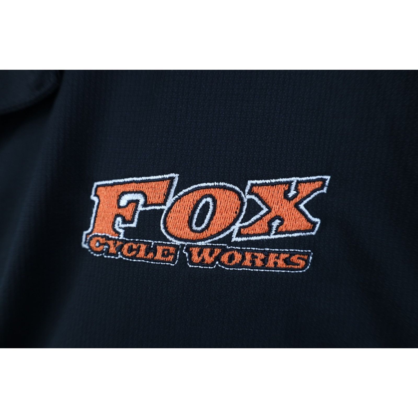 Nike New Nike Fox Cycle Works Motorcycle Knit Golf Polo Size US L / EU 52-54 / 3 - 4 Thumbnail