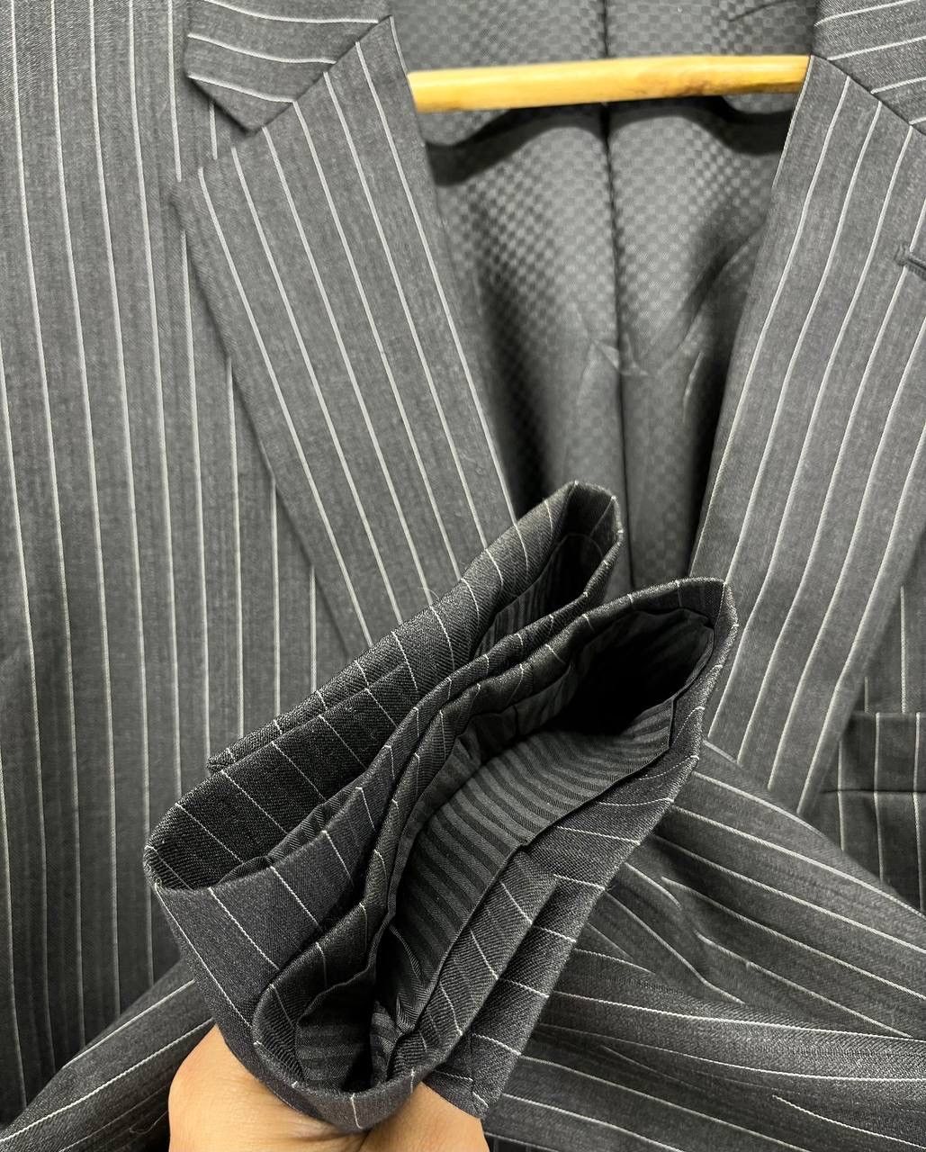 Issey Miyake Issey Miyake Tete Homme Black Wool Blazers Coats Jacket Size US XL / EU 56 / 4 - 11 Thumbnail