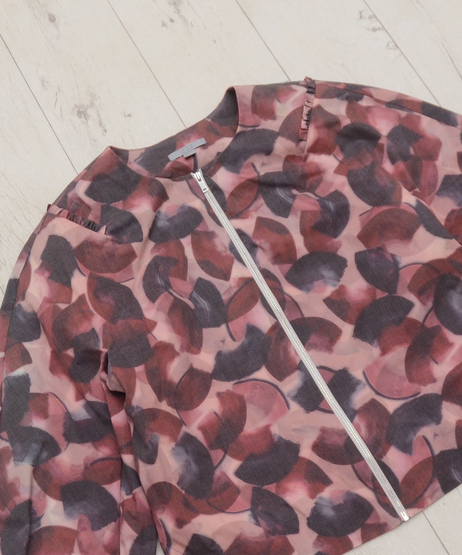 Cos COS Jacket Blazer Coat Y2K size 36 Multicolor Rare Size XS / US 0-2 / IT 36-38 - 2 Thumbnail