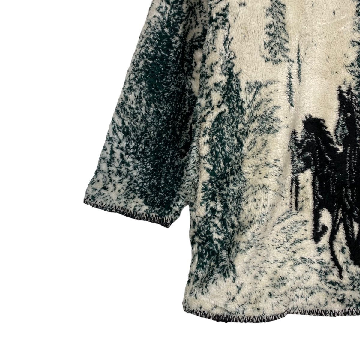 Japanese Brand Andrea Feve By Mazmania Alloverprint Art Winter Jacket Size US M / EU 48-50 / 2 - 7 Thumbnail