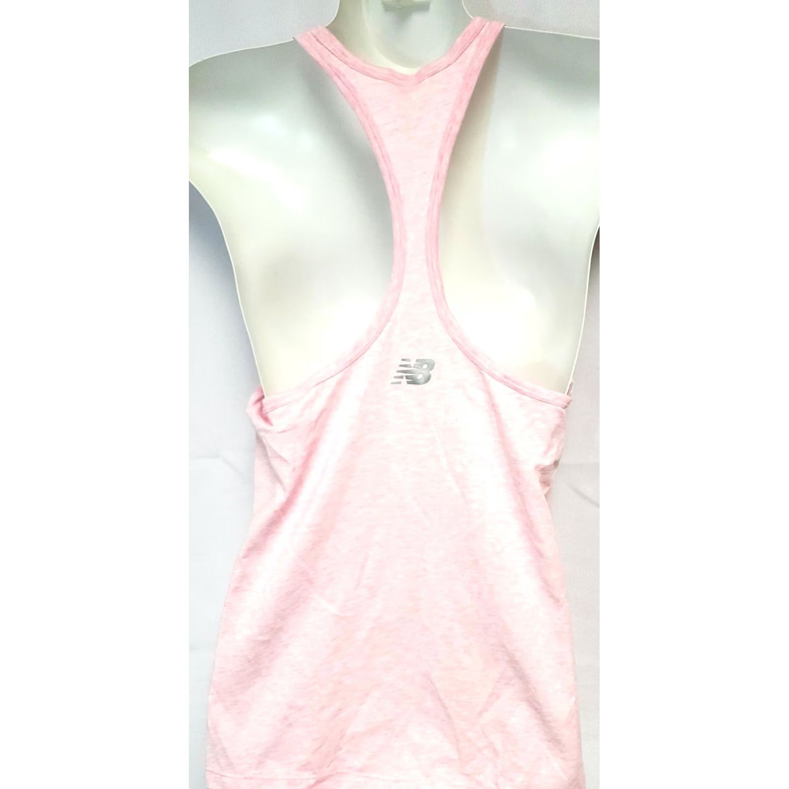 New Balance Womens New Balance Heathertech Graphic Pink Fight The Fight Tank Top Shirt Size S / US 4 / IT 40 - 3 Thumbnail
