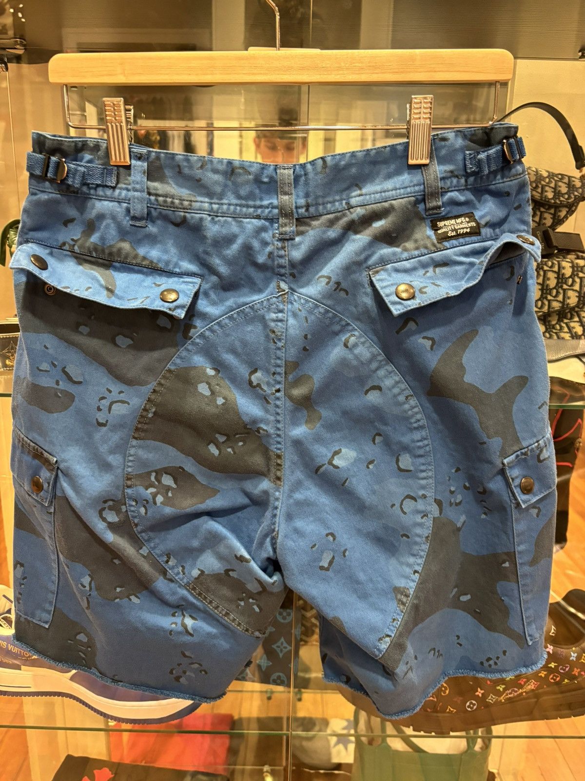 Supreme Supreme Blue Desert Camo Shorts Size US 30 / EU 46 - 2 Thumbnail