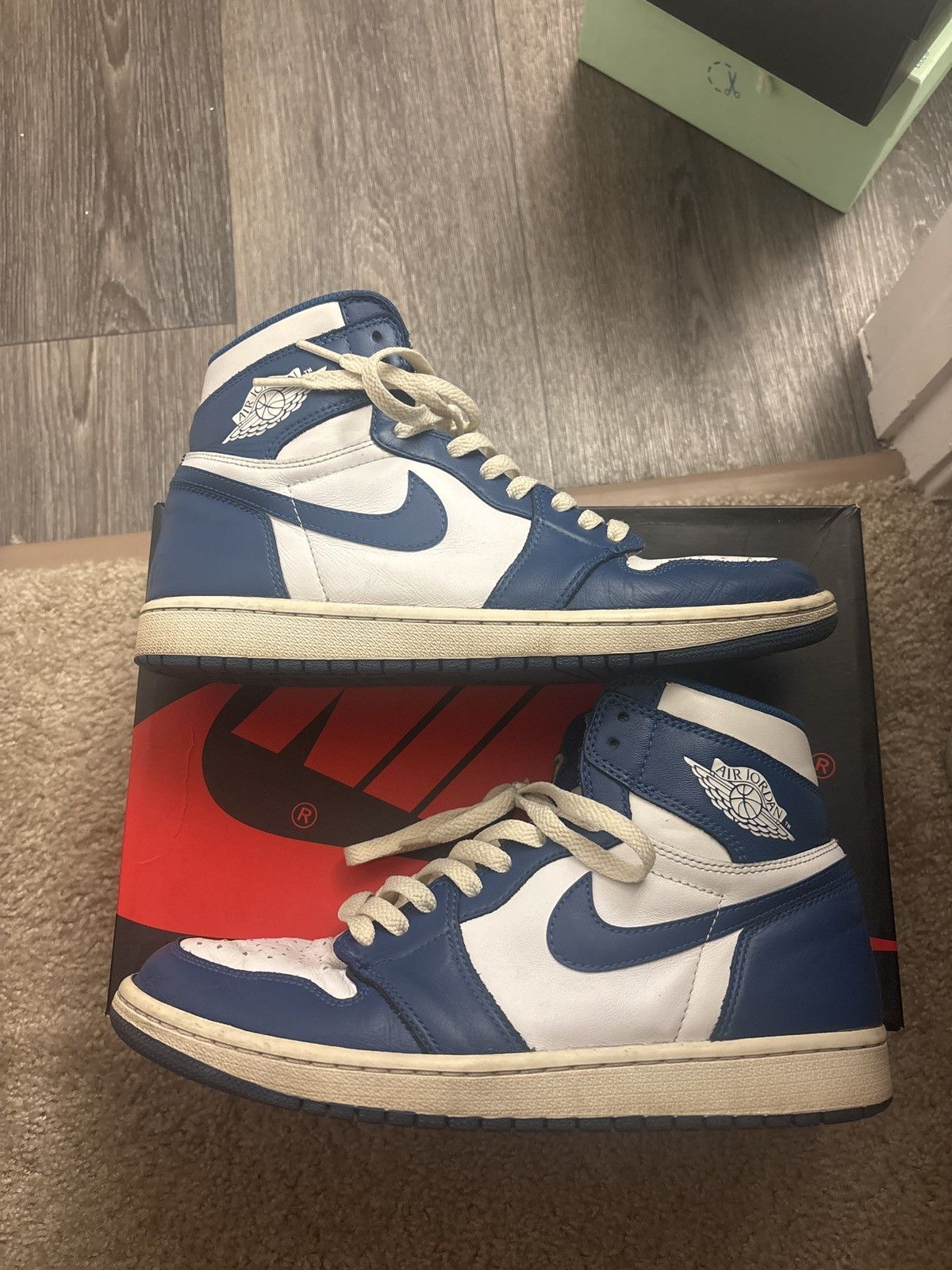 Jordan Brand Jordan 1 High Storm blue size 10.5 Size US 10.5 / EU 43-44 - 1 Thumbnail