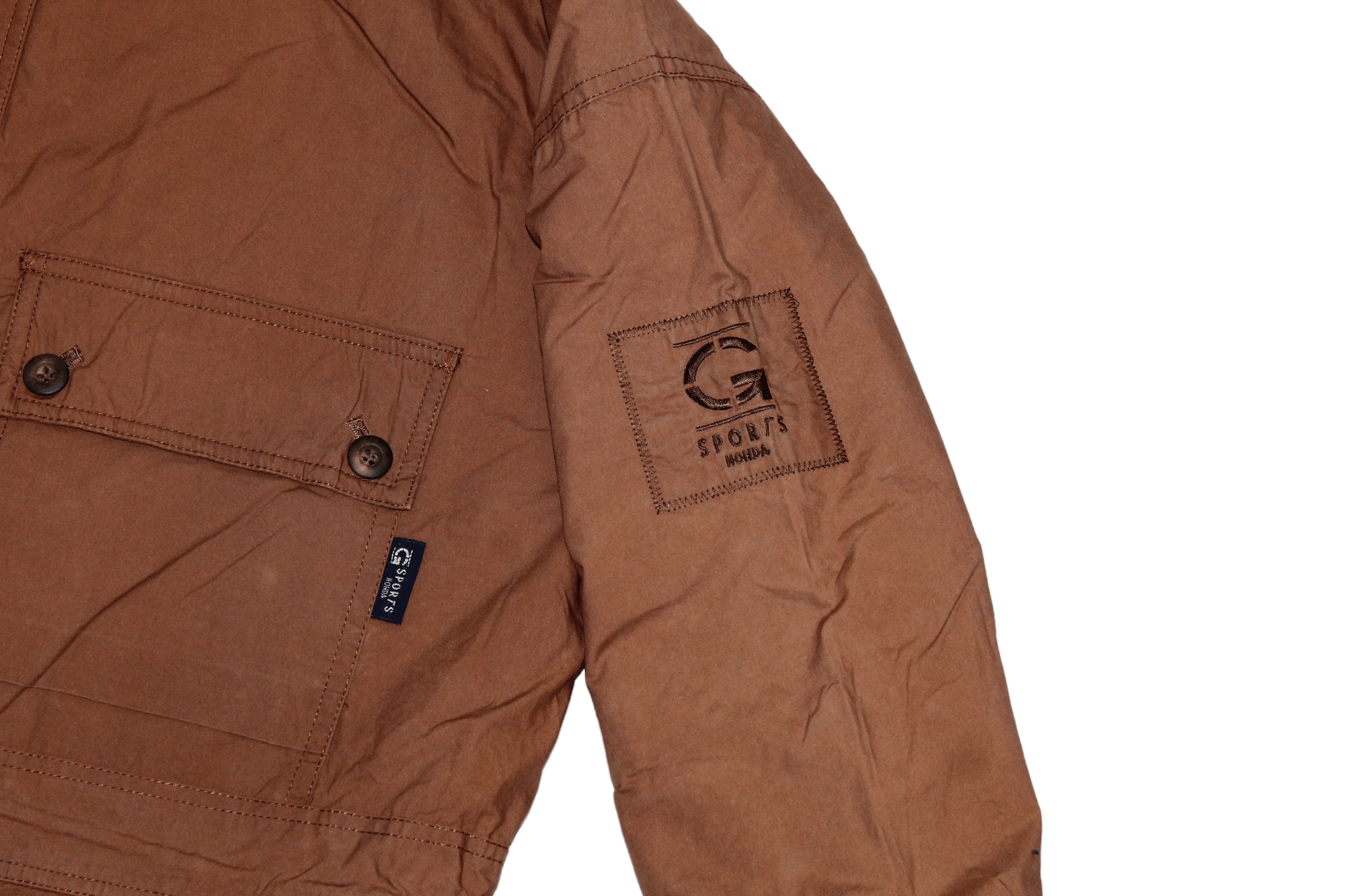 Honda RARE VTG 🔥 90s Honda Sports Insulated Hooded Jacket Size US M / EU 48-50 / 2 - 8 Thumbnail