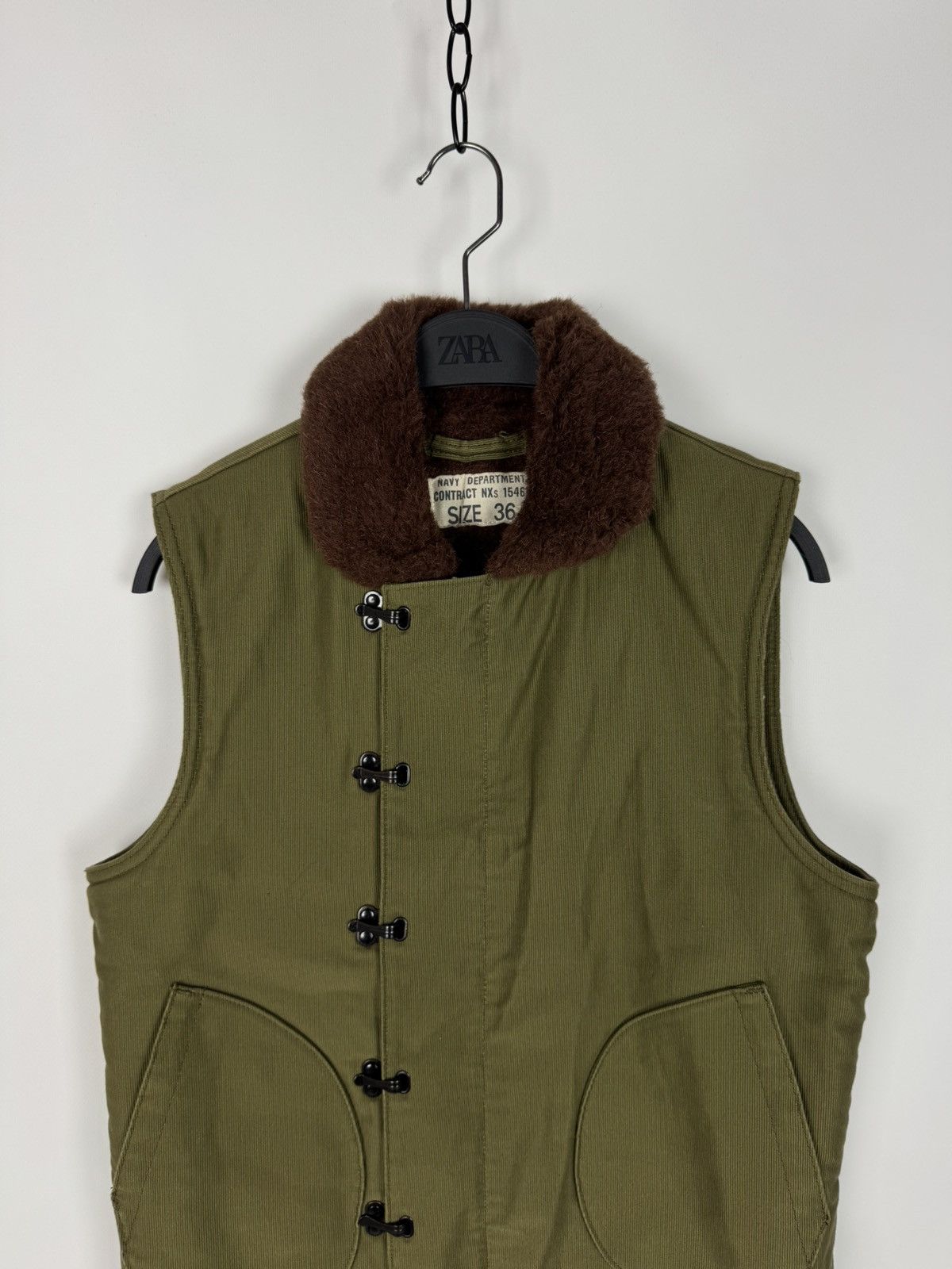 Vintage Bob Dong Deck Hook Military Vest N-1D Jacket Size US S / EU 44-46 / 1 - 5 Thumbnail
