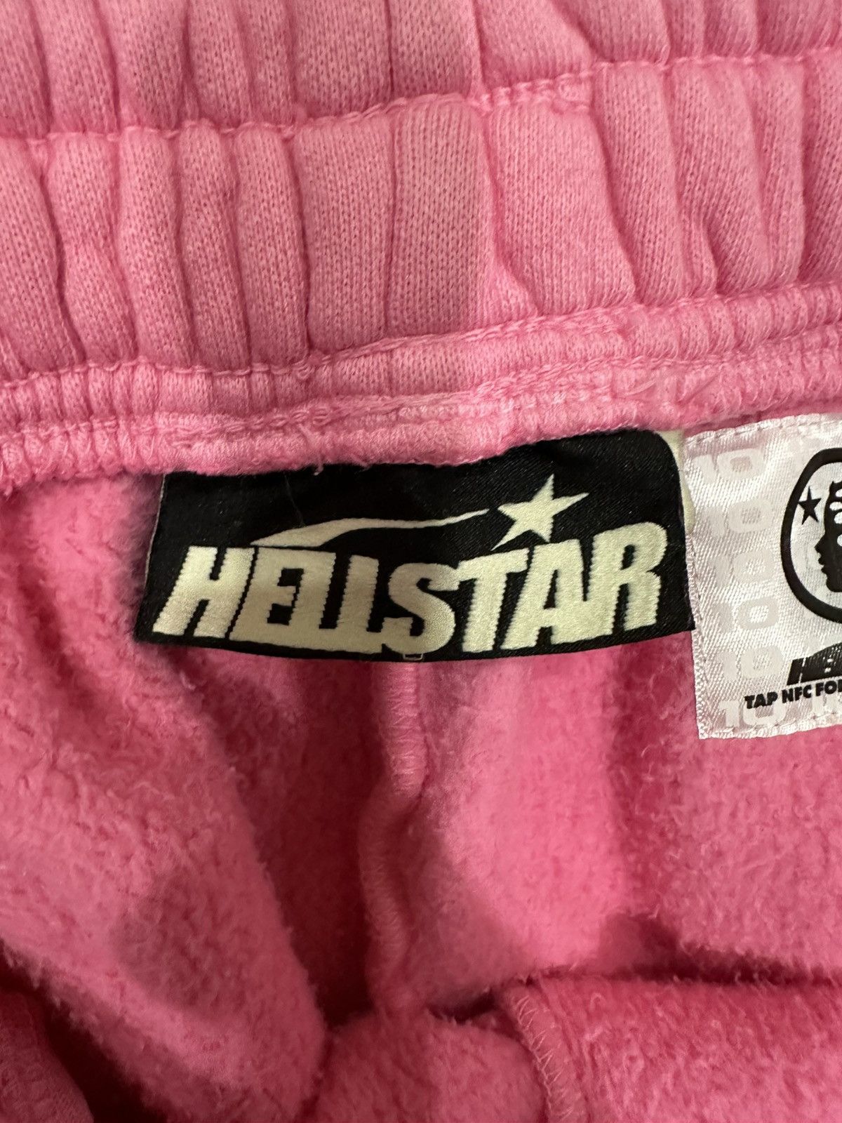 HELLSTAR Hellstar Capsule 10 Pink Flare Sweatpants Grey Flames Size US 32 / EU 48 - 7 Thumbnail