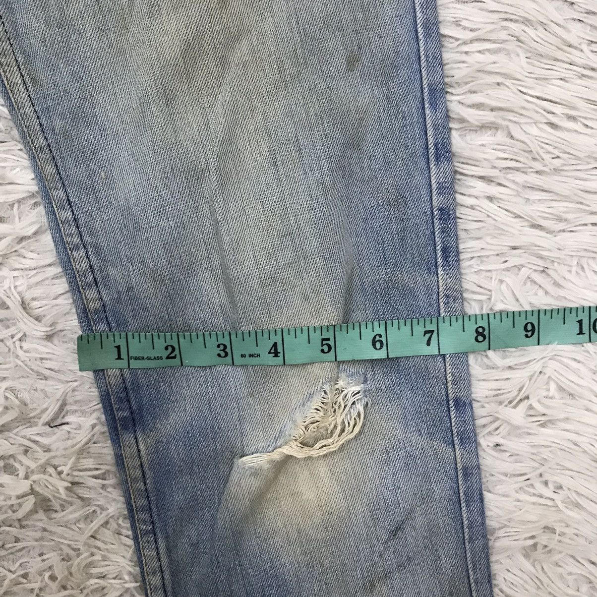 Vintage Levis Lot 506 Distressed Denim Jeans