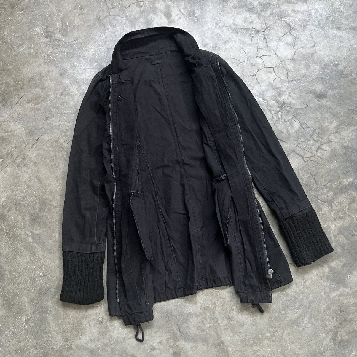 Le Grande Bleu (L.G.B.) 2000s RGC Vkei Style Japanese Zip Cargo Pocket Jacket Size US M / EU 48-50 / 2 - 3 Thumbnail