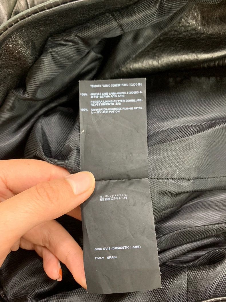 Balenciaga Balenciaga size 38 Black Biker Leather Jacket Size M / US 6-8 / IT 42-44 - 6 Thumbnail
