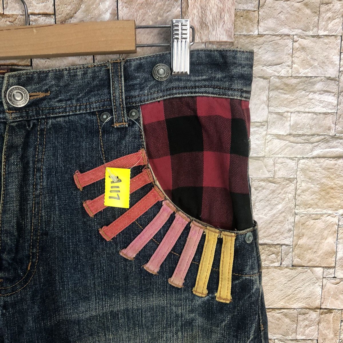 Designer × Japanese Brand Urban Vanue double waist Blue Denim Pants #A117 Size US 32 / EU 48 - 10 Thumbnail