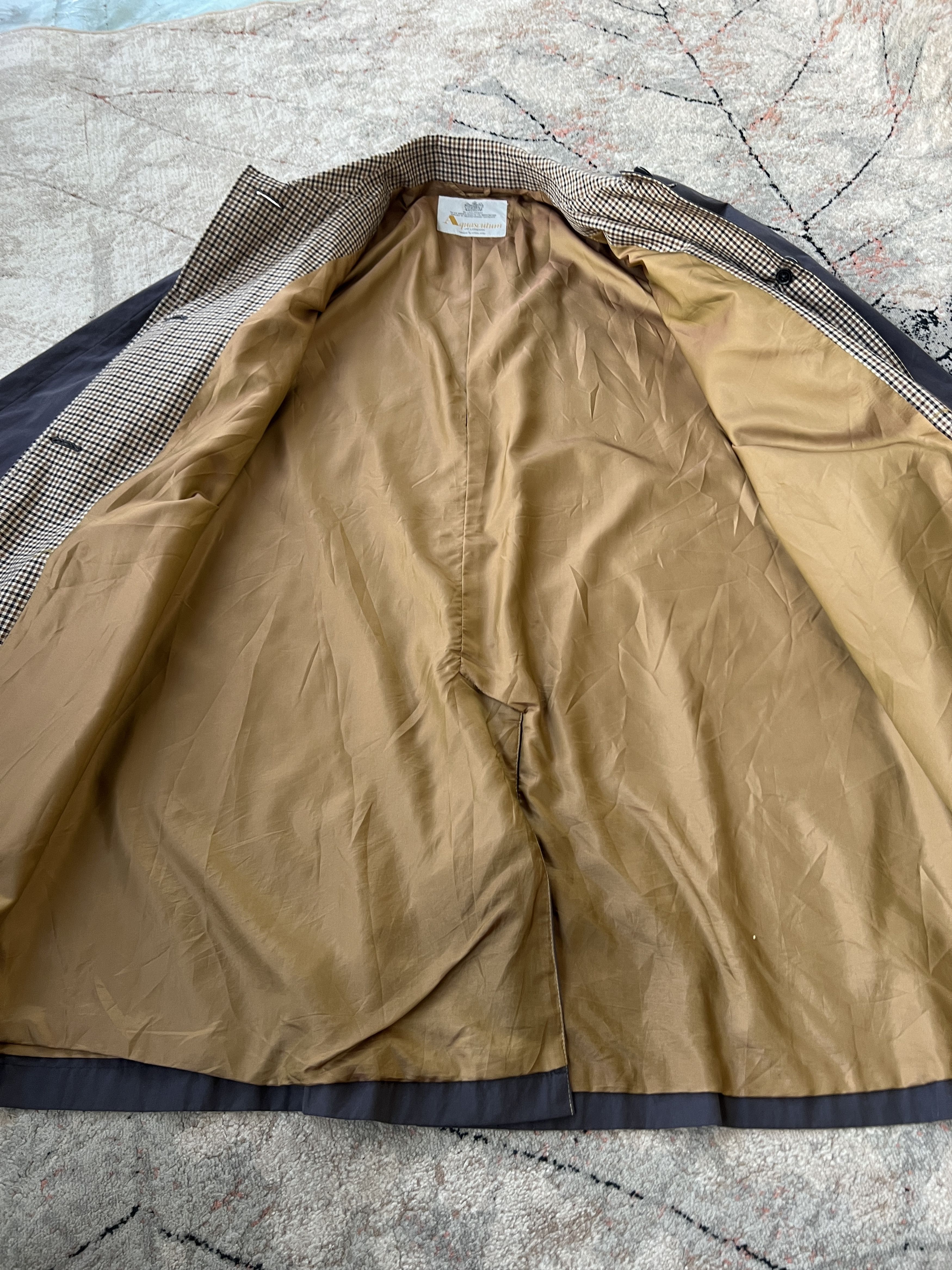 Aquascutum × Vintage Aquascutum Vintage Trench Coat Size XXL / US 16-18 / IT 52-54 - 4 Thumbnail