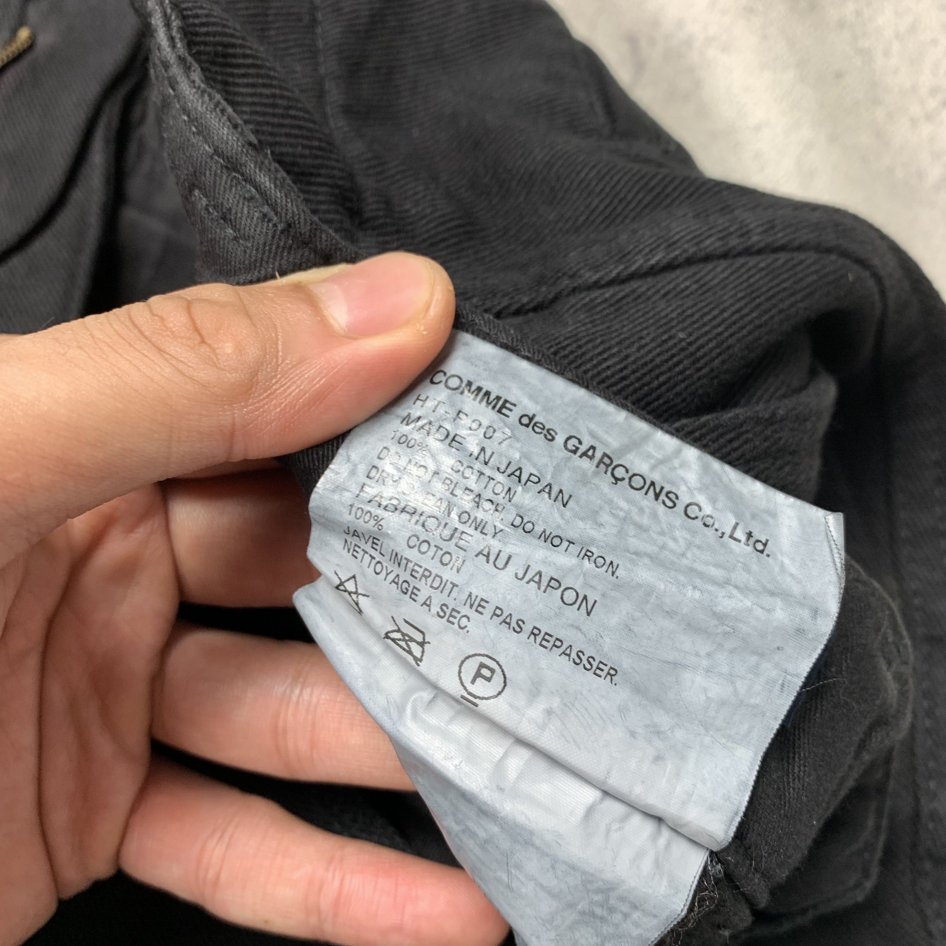 Comme des Garcons 2007 Comme des Garcons Homme CDG Trousers Pants Size US 32 / EU 48 - 7 Thumbnail