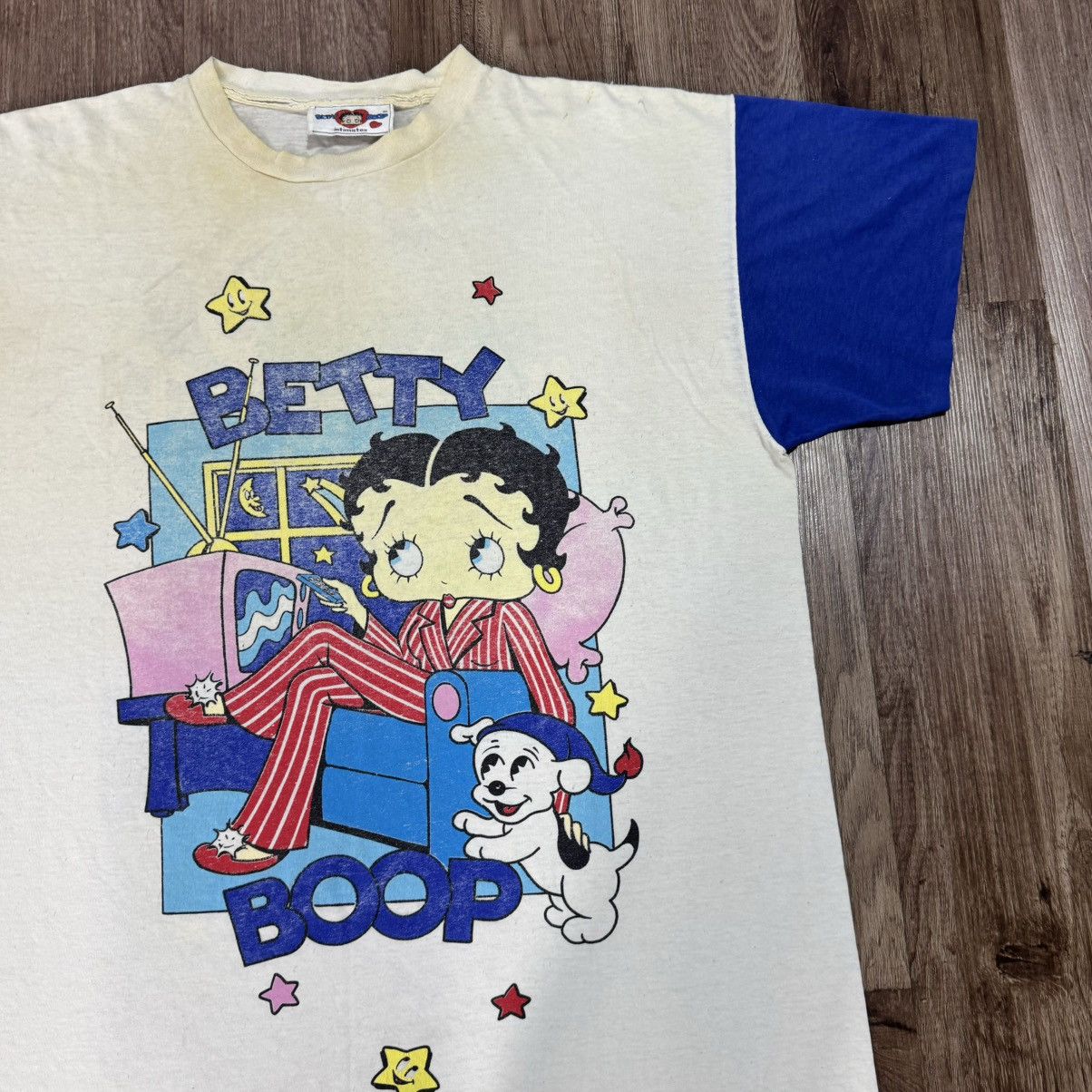 Vintage Vintage 1994 Betty Boop All Over Print T-Shirt Size US XL / EU 56 / 4 - 3 Thumbnail