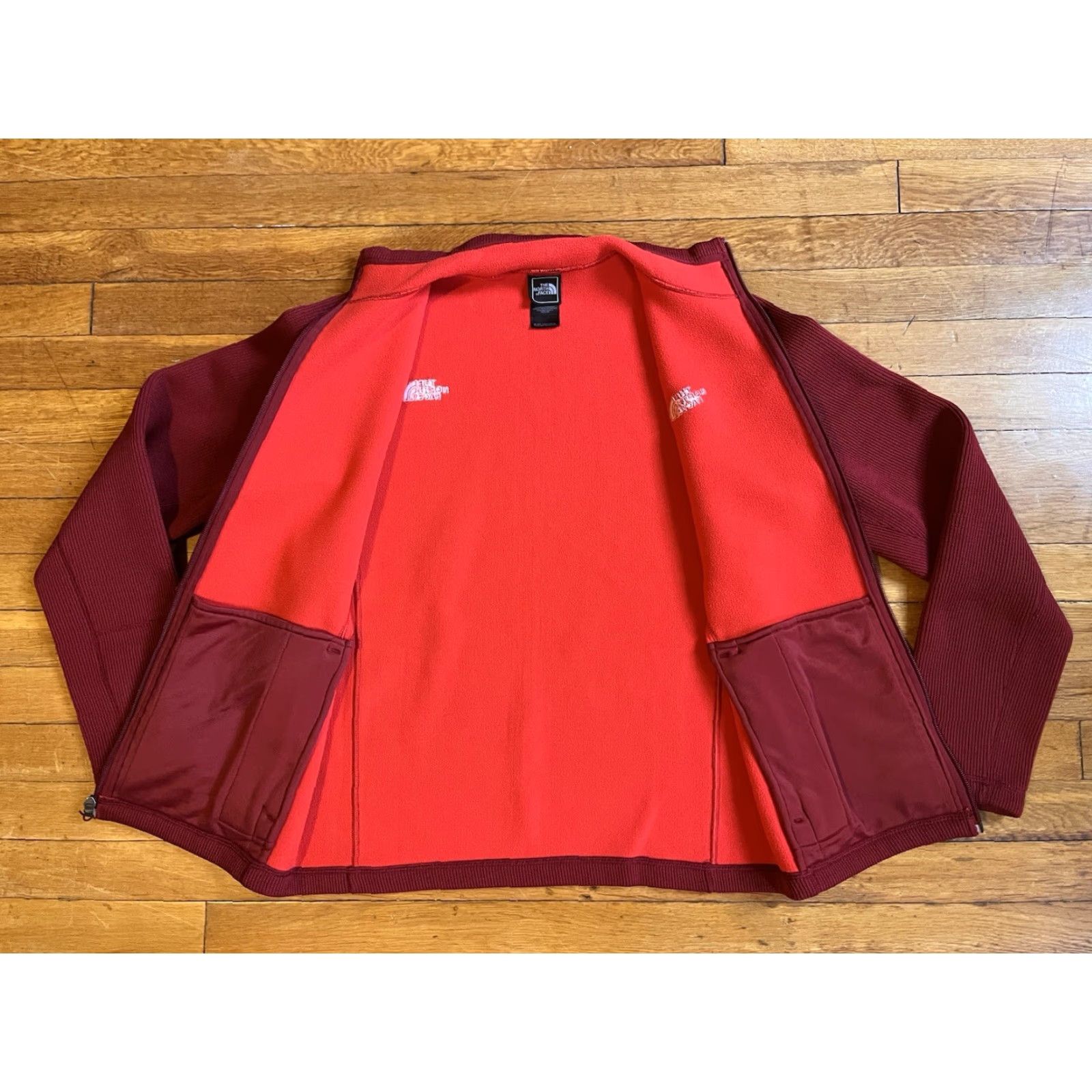 The North Face The North Face Performance Full Zip Sweatshirt Men’s S Red Lined Mock Neck Zip Pockets Embroidered Logo Shirt Size US S / EU 44-46 / 1 - 5 Thumbnail