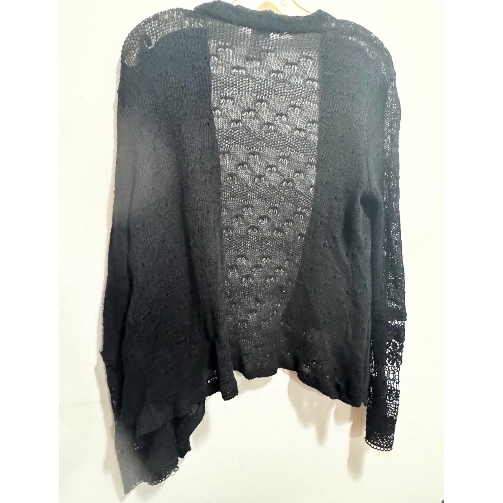 Other American Rag Crochet Lace Open Face Cardigan Knit Sweater Si Size M / US 6-8 / IT 42-44 - 4 Thumbnail