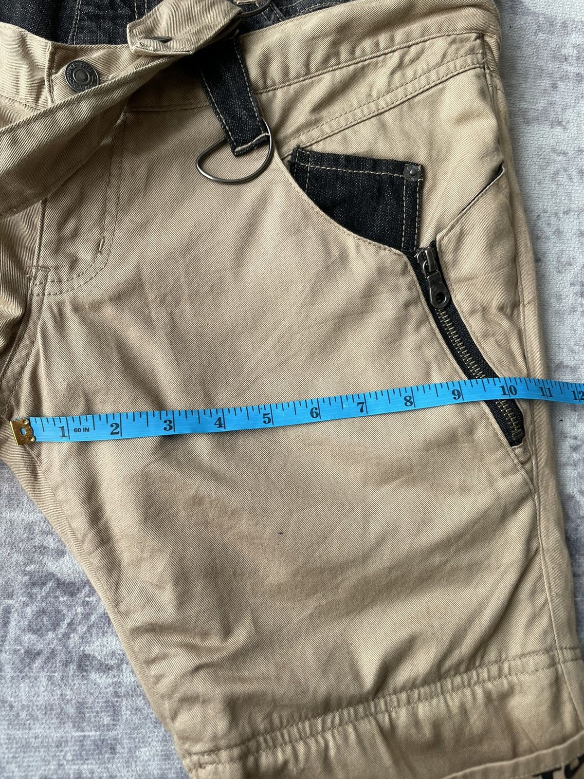 PPFM PPFM Double Waist Punk Bondage Short Pants Size US 34 / EU 50 - 16 Thumbnail