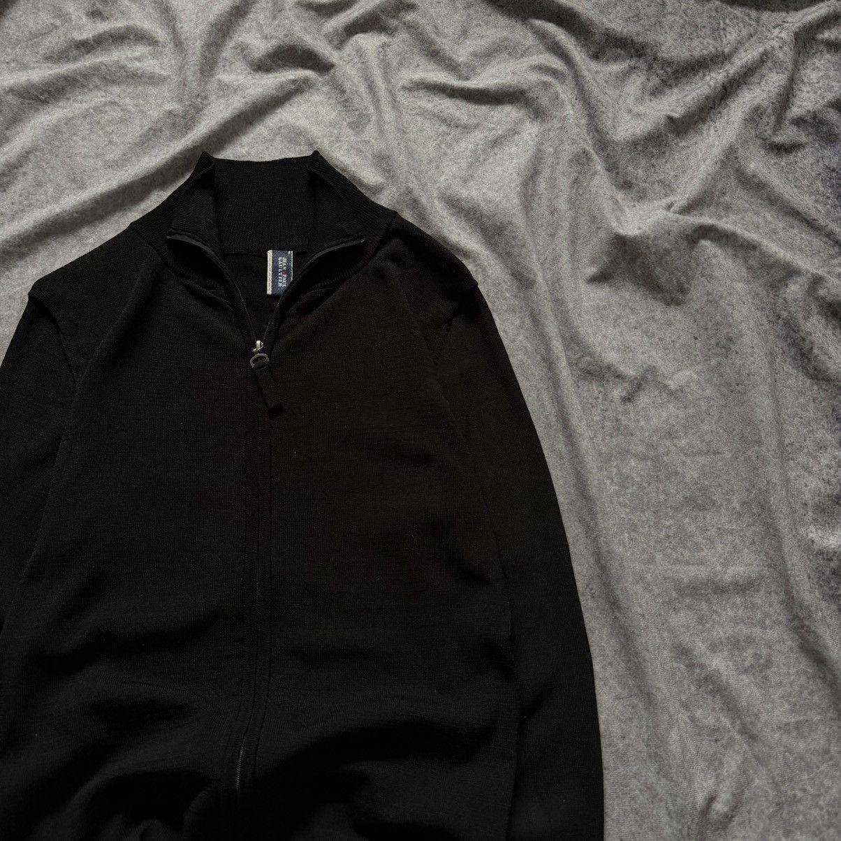 Jean Paul Gaultier Jean Paul Gaultier Rhinestones Black Full Zip Sweater Size M Size M / US 6-8 / IT 42-44 - 8 Thumbnail