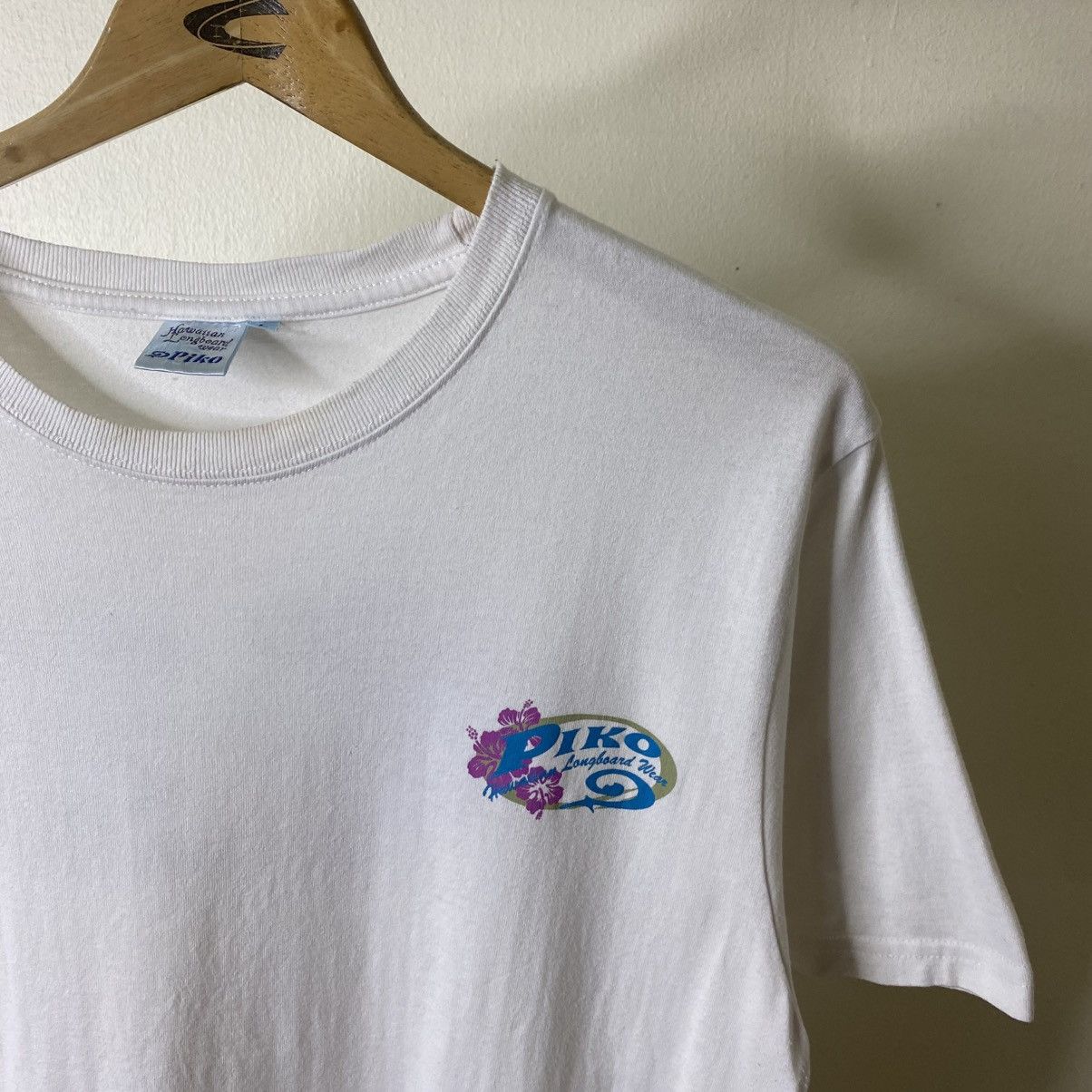 Vintage Y2K Piko Surf Big Back Graphic T Shirt Surfing Style Size US M / EU 48-50 / 2 - 7 Thumbnail