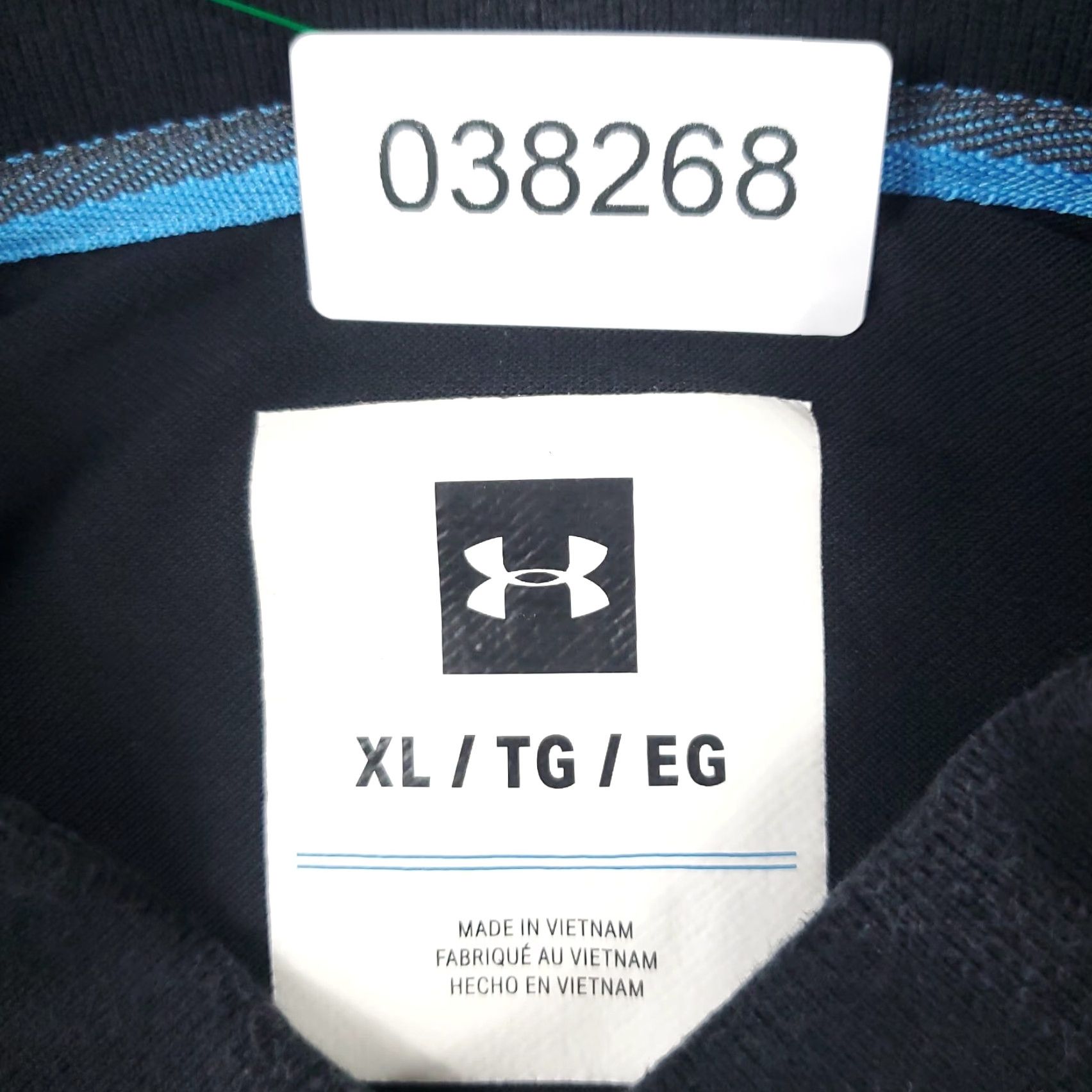 Under Armour Under Armour Polo Shirt Mens XL Black Cotton Golf Casual Short Sleeve Polo Mens XL Black Under Armour HeatGear Sports Logo Modern Preppy Size US XL / EU 56 / 4 - 7 Thumbnail