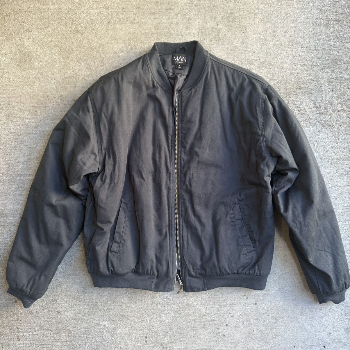 Boohoo Navy Jacket Size US L / EU 52-54 / 3 - 1 Thumbnail