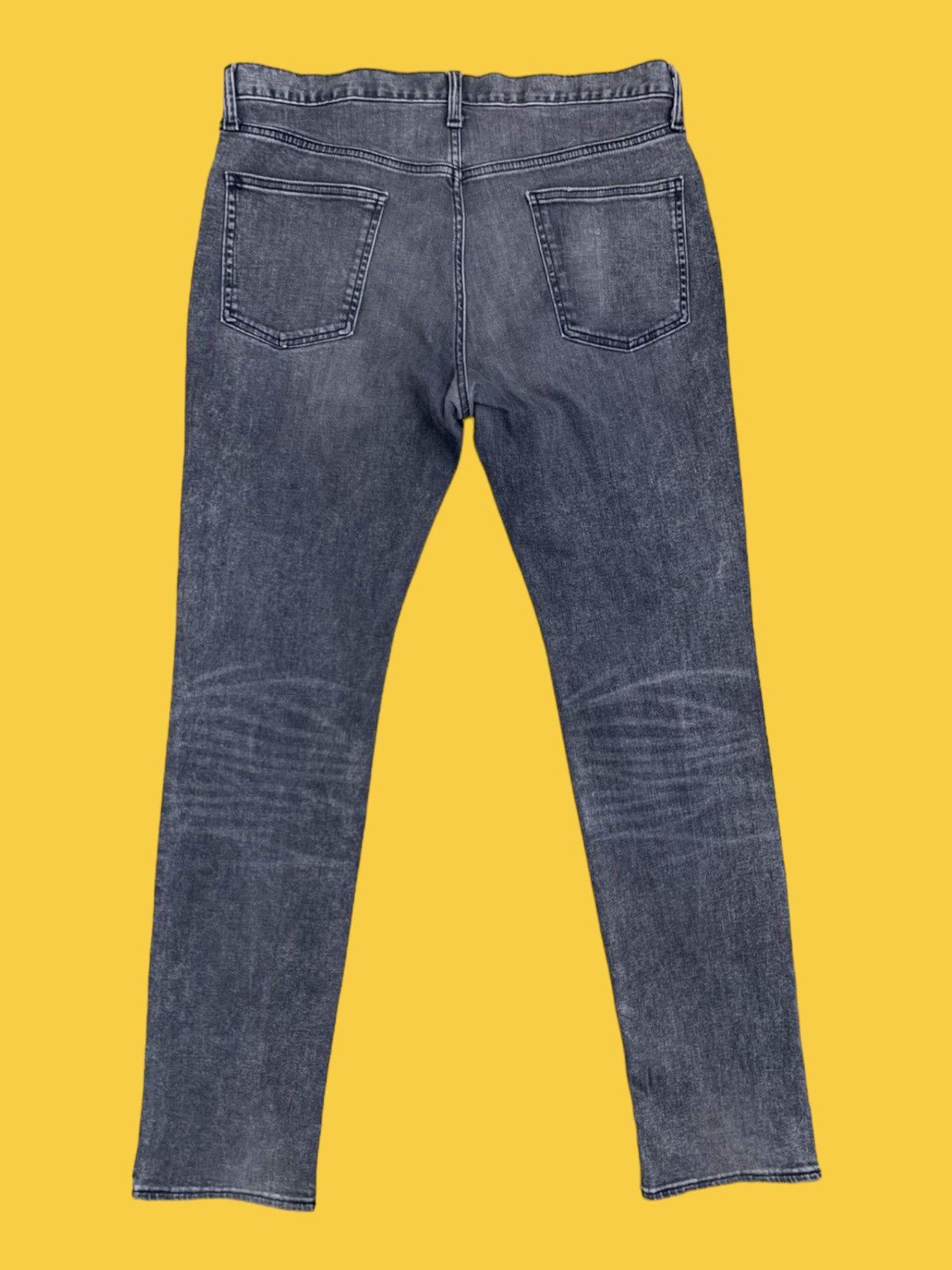 Jean Distressed Denim Black Jeans Size US 34 / EU 50 - 6 Thumbnail