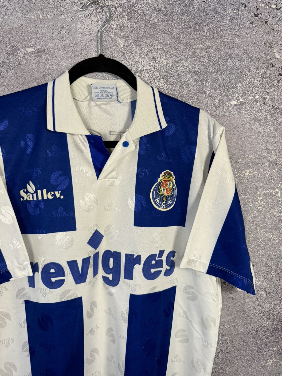 Vintage 90’s Vintage FC Porto 1995/96 Saillev Special Jersey Size US L / EU 52-54 / 3 - 3 Thumbnail