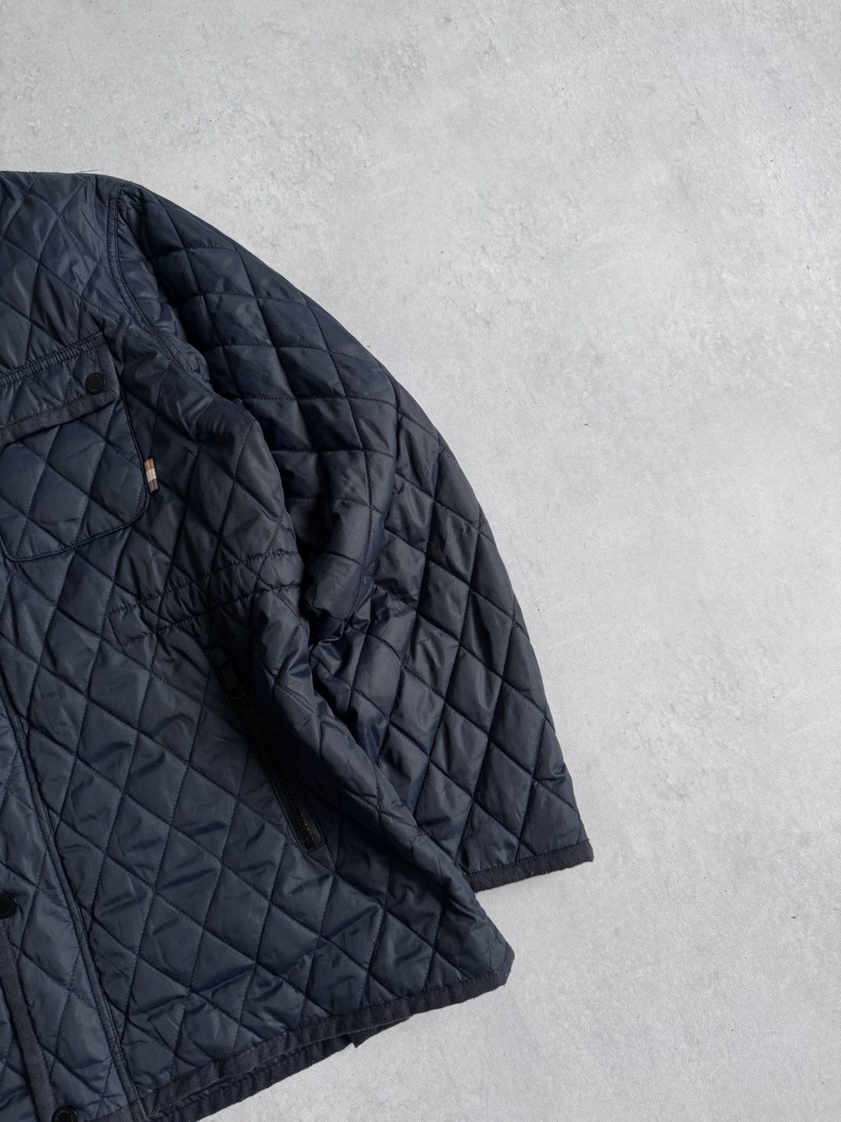 Aquascutum Navy Aquascutum Casual Men’s Lightweight Jacket Regular L Size US L / EU 52-54 / 3 - 3 Thumbnail