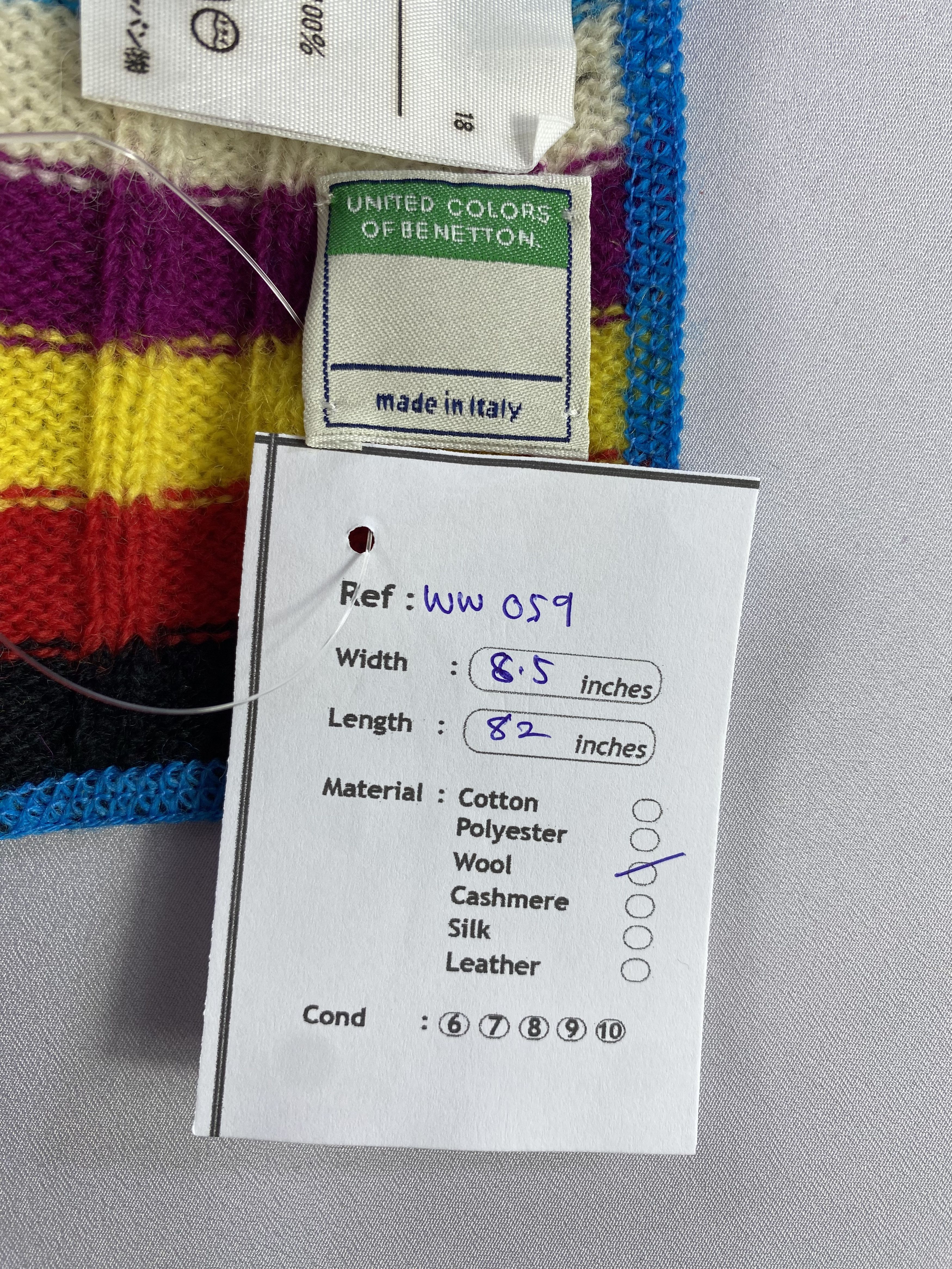 United Colors Of Benetton United Colors Of Benetton Scarf / Muffler / Neckwear - WW059 Size ONE SIZE - 6 Thumbnail