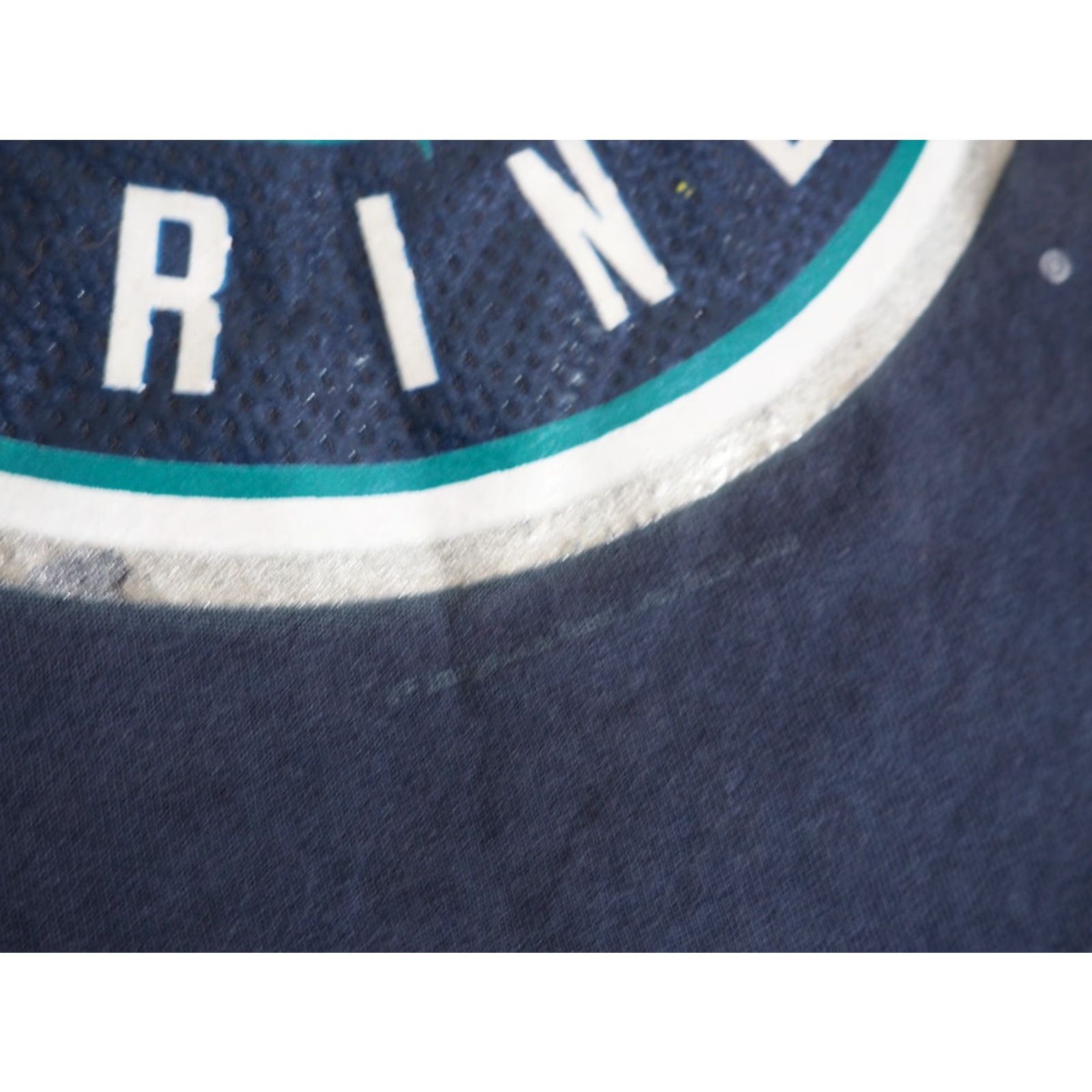 Lee VINTAGE Lee Seattle Mariners Navy Blue Logo Tee T-Shirt Mens 2XL Sportswear/Beach Graphic Tee 2000s Mens Size US XXL / EU 58 / 5 - 5 Thumbnail