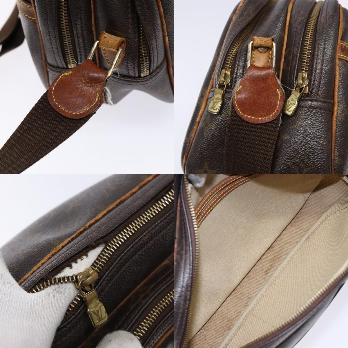 Louis Vuitton LOUIS VUITTON Monogram Reporter PM Shoulder Bag M45254 Size ONE SIZE - 11 Thumbnail
