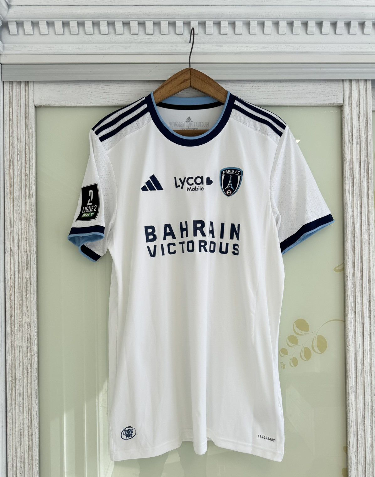 Adidas Krasso #11 Paris FC 2024-2025 Away Soccer Jersey Shirt Kit Size US L / EU 52-54 / 3 - 2 Thumbnail