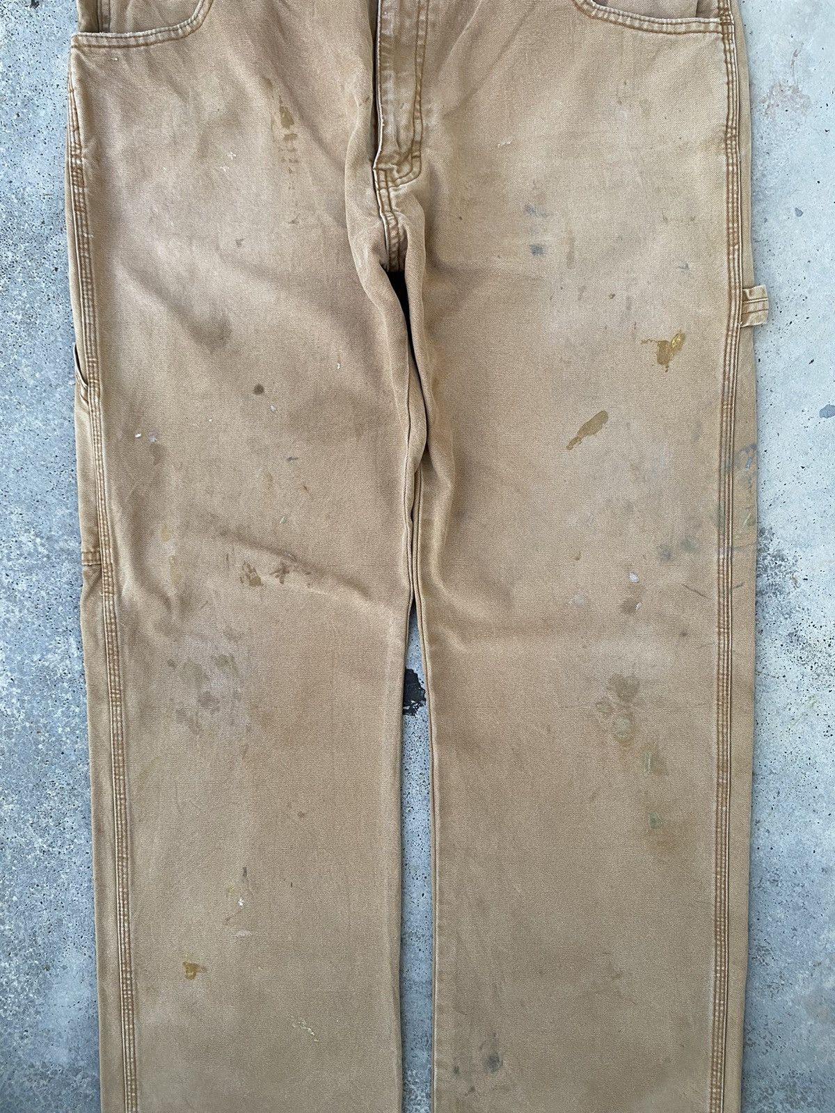 Carhartt Distressed Dickies Workwear Thrash Carpenter Pants Size US 36 / EU 52 - 4 Thumbnail