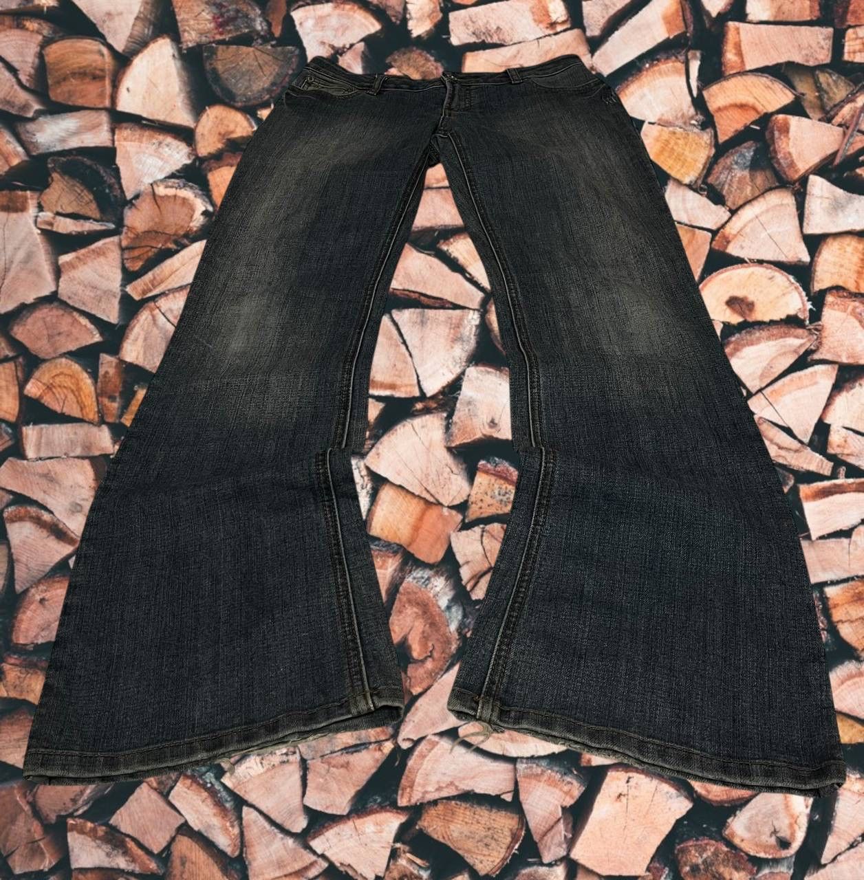 Japanese Brand × Vintage IfSixWasNine japanese Y2K Kapital style flared jeans Size US 30 / EU 46 - 3 Thumbnail