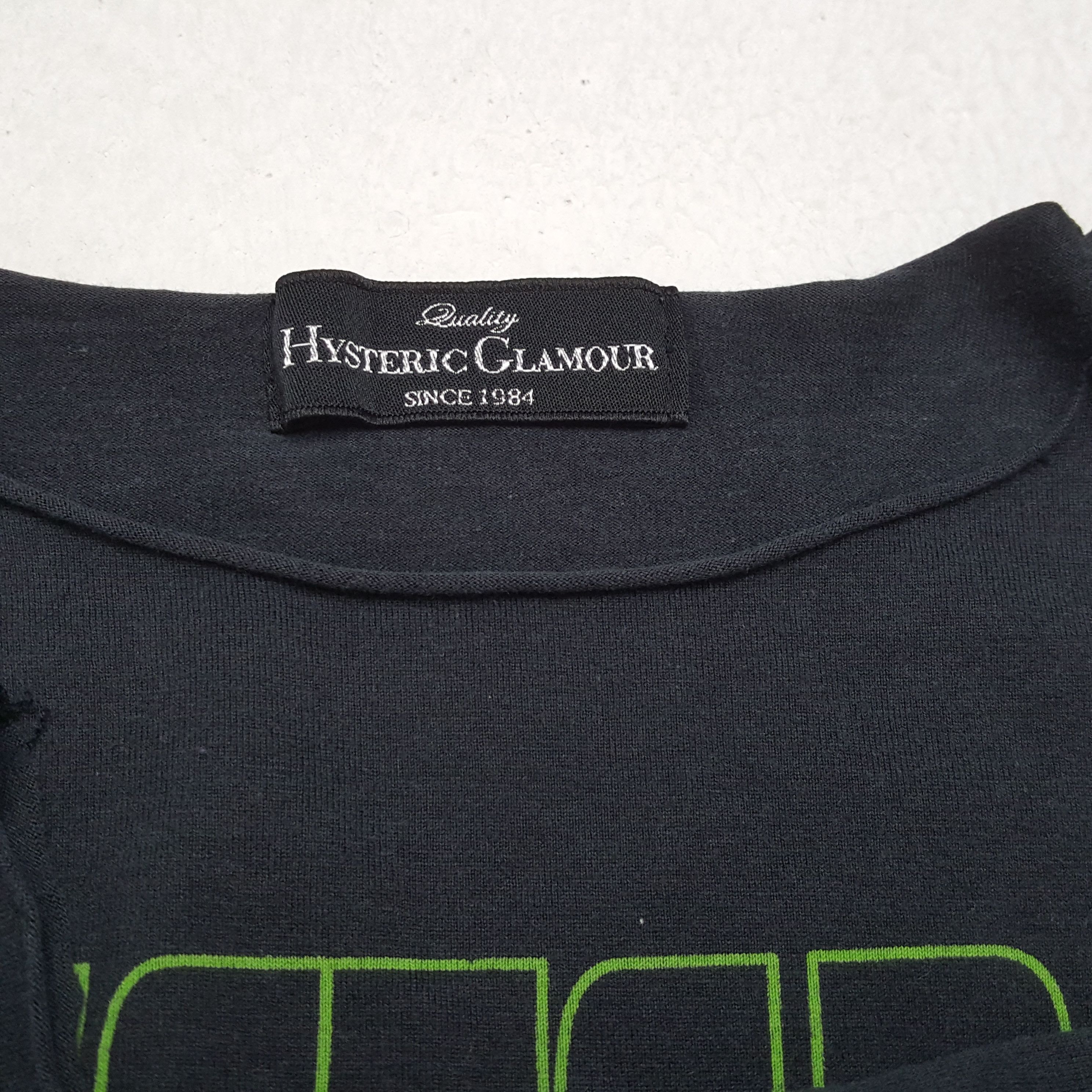 Hysteric Glamour × If Six Was Nine × Japanese Brand Vintage HYSTERIC GLAMOUR Japanese Fashion Brand T-Shirts Size XS / US 0-2 / IT 36-38 - 9 Thumbnail