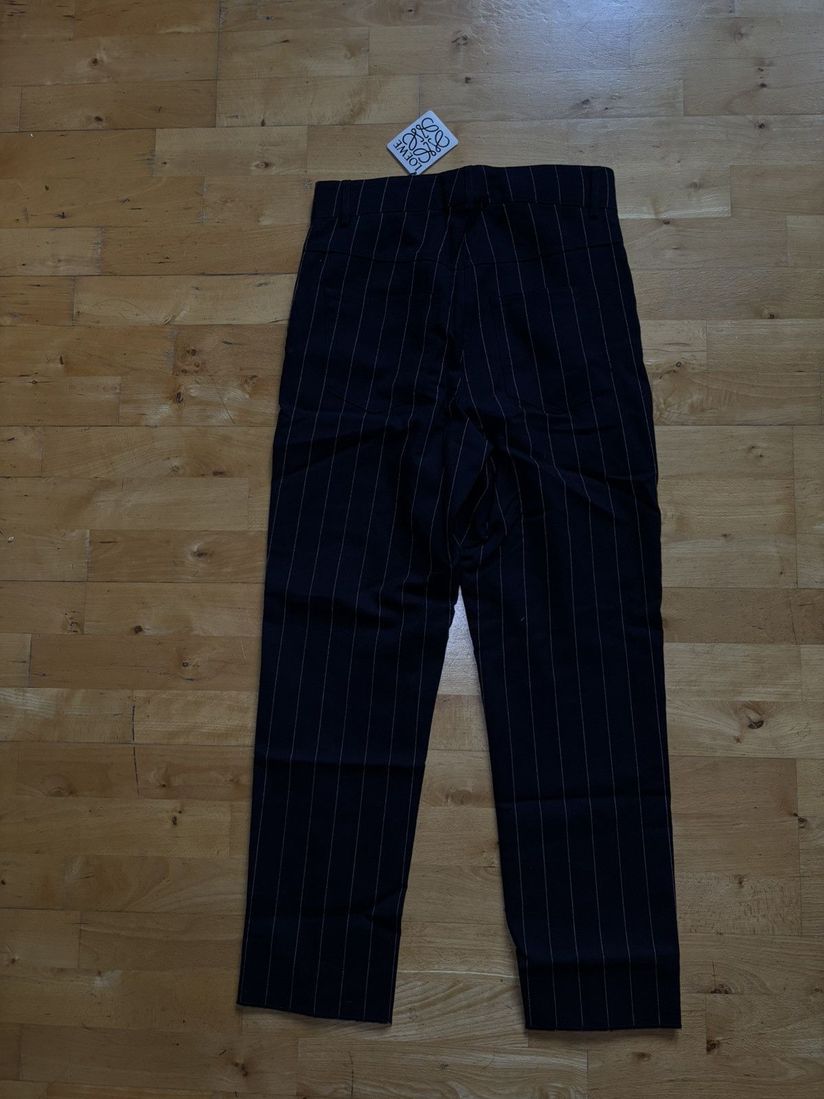 Loewe Loewe Navy blue wool tailored trousers 36 Size 26" / US 2 / IT 38 - 2 Thumbnail