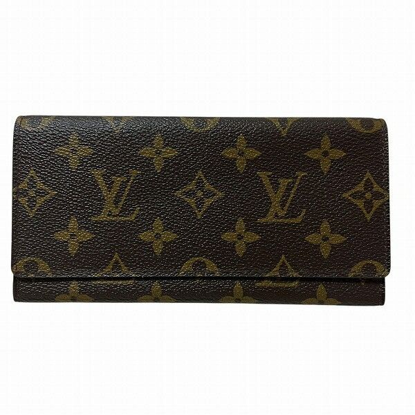 Louis Vuitton Louis Vuitton Louis Vuitton Porte-Cercle Bifold Monogram Long Wallet Canvas Long Wallet M61820 DUTY FREE for USA Size ONE SIZE - 1 Thumbnail