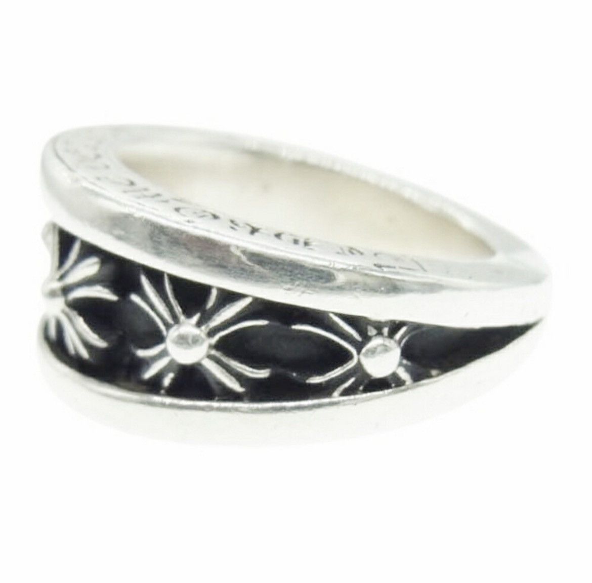 Chrome Hearts Chrome Hearts NARROW V CHX Narrow V Band CH Plus X