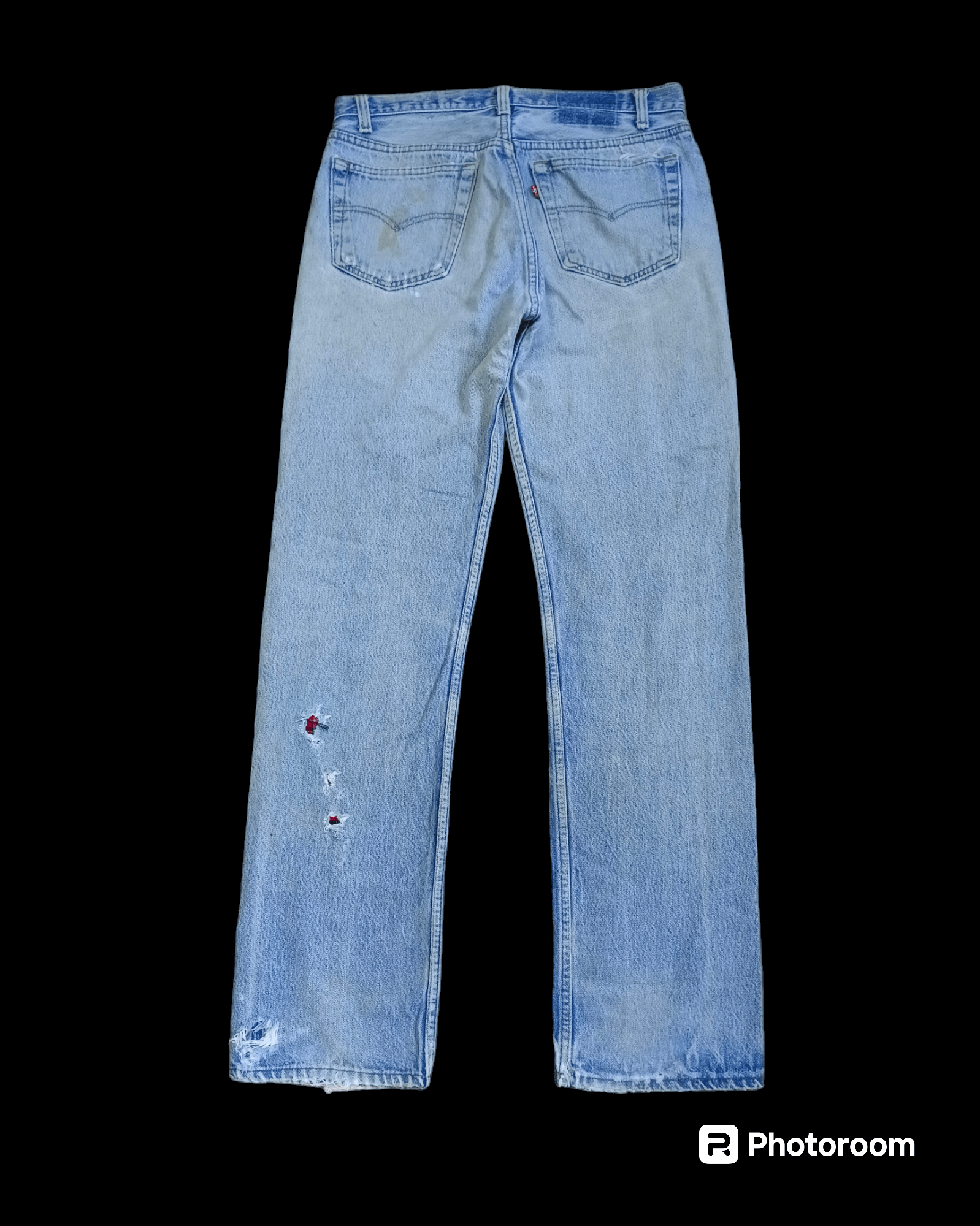 Levi's Vintage Clothing Destroy Vintage Levis 501 Denim Pants Size US 31 - 2 Thumbnail
