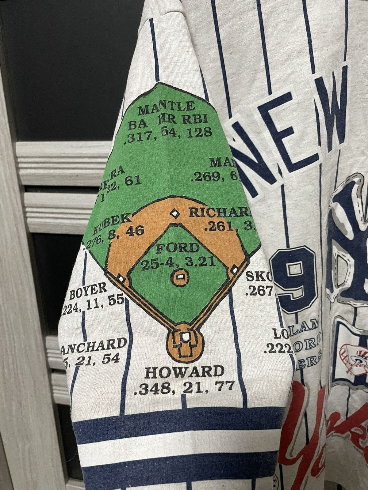 MLB × New York Yankees 1991 New York Yankees 3/4 Longsleeve 1961 World Champions Size US L / EU 52-54 / 3 - 12 Thumbnail
