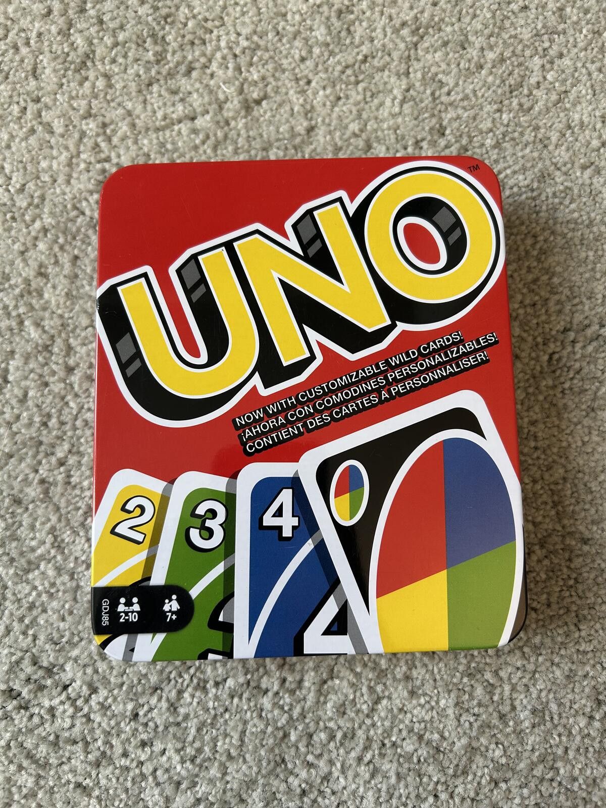 Other Uno Card Game in Metal Tin - NEVER OPENED Size ONE SIZE - 1 Thumbnail