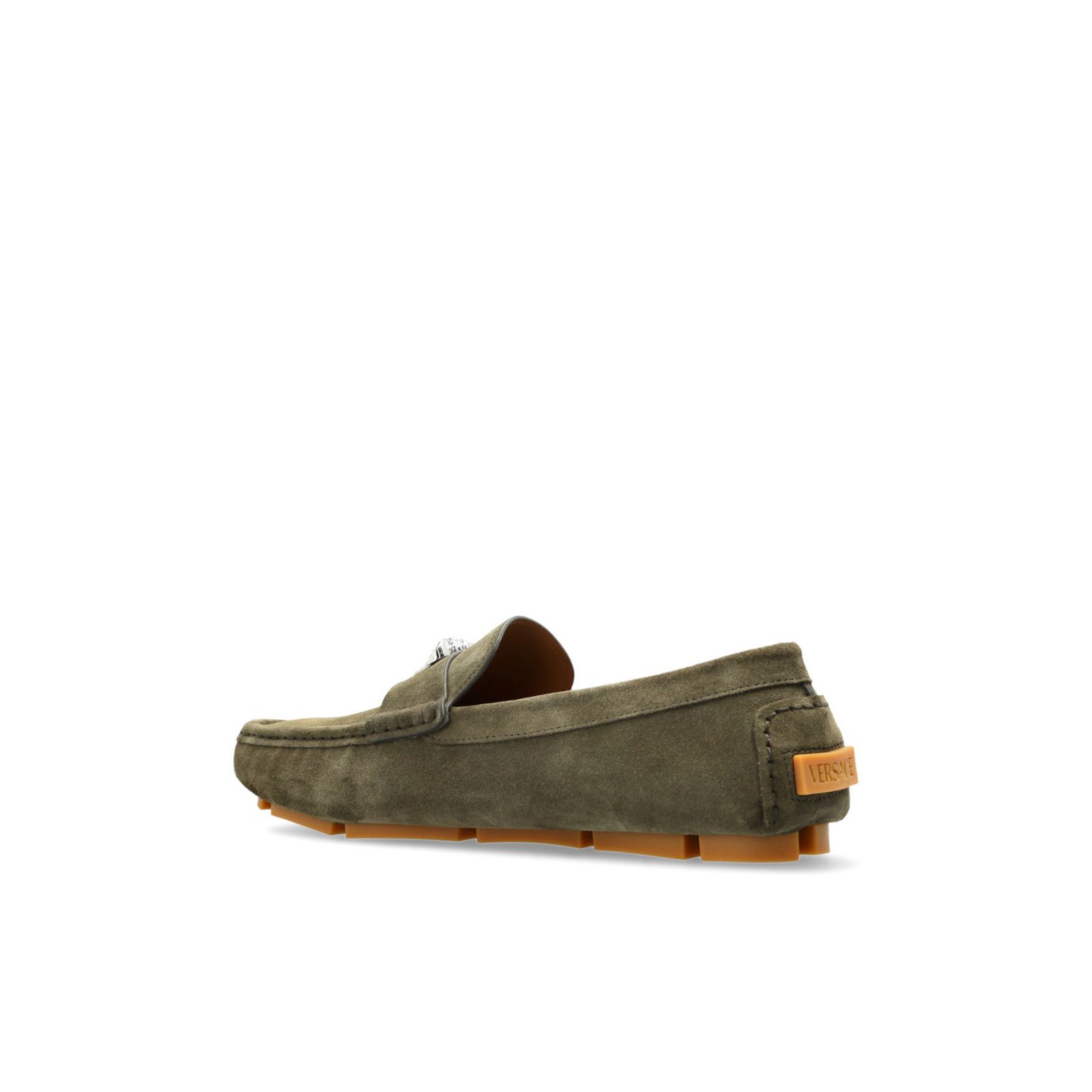 Versace VERSACE Green Drivers Loafers New And Authentic (Men's size: Size US 8 / EU 41 - 3 Thumbnail