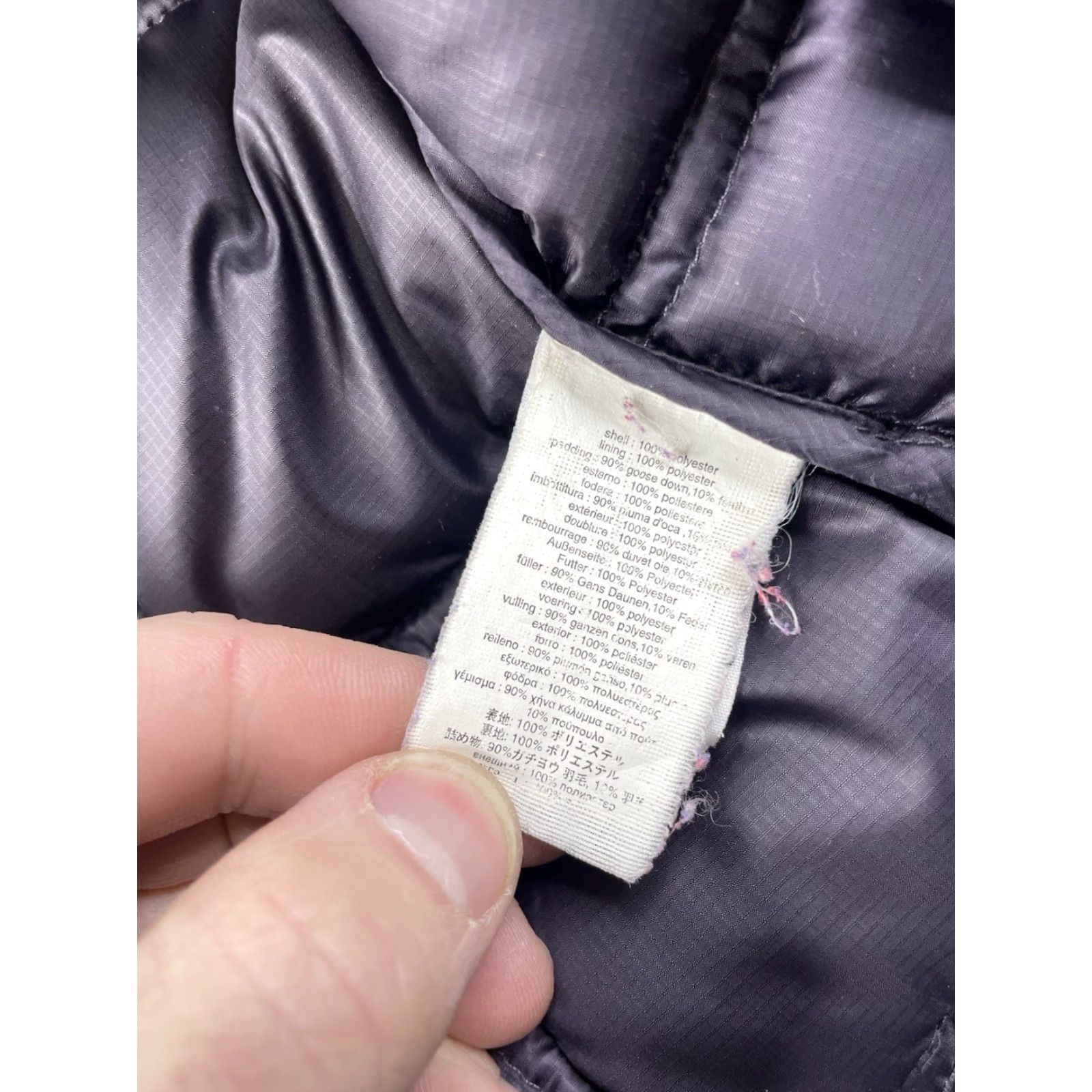 Bomboogie VINTAGE Bomboogie Down Puffer Jacket Full Zip Quilted Purple Womens Size Medium Size M / US 6-8 / IT 42-44 - 5 Thumbnail